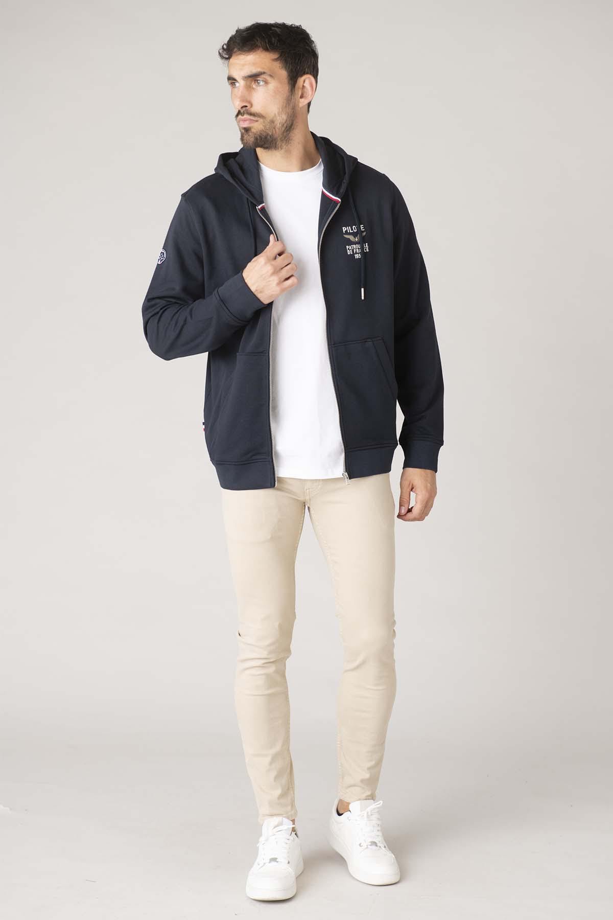 Giacche Uomo Patrouille De France TWIN FRENCH DARK NAVY — vista 2