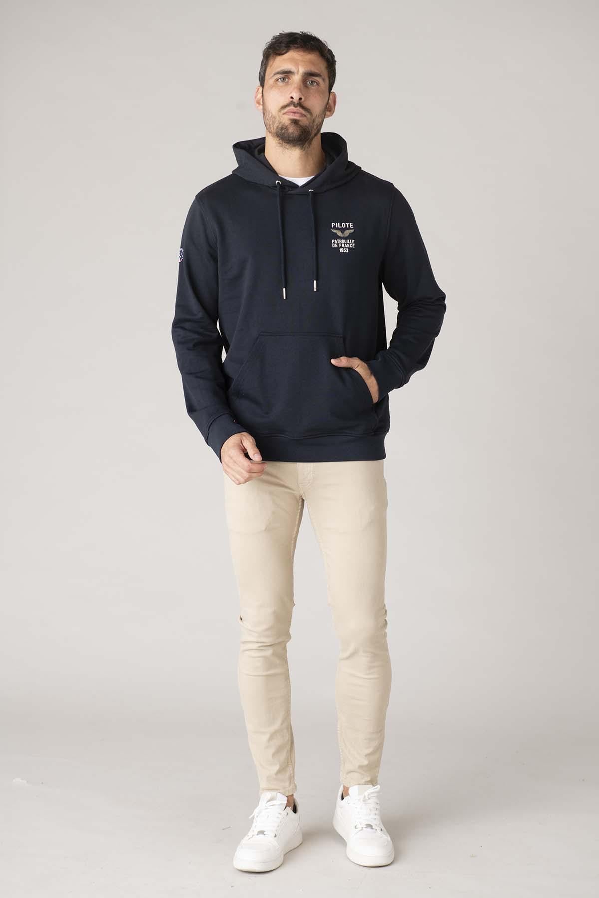 Jersey/sudadera Hombre Patrouille De France FACT FRENCH NAVY BLUE — vista 1