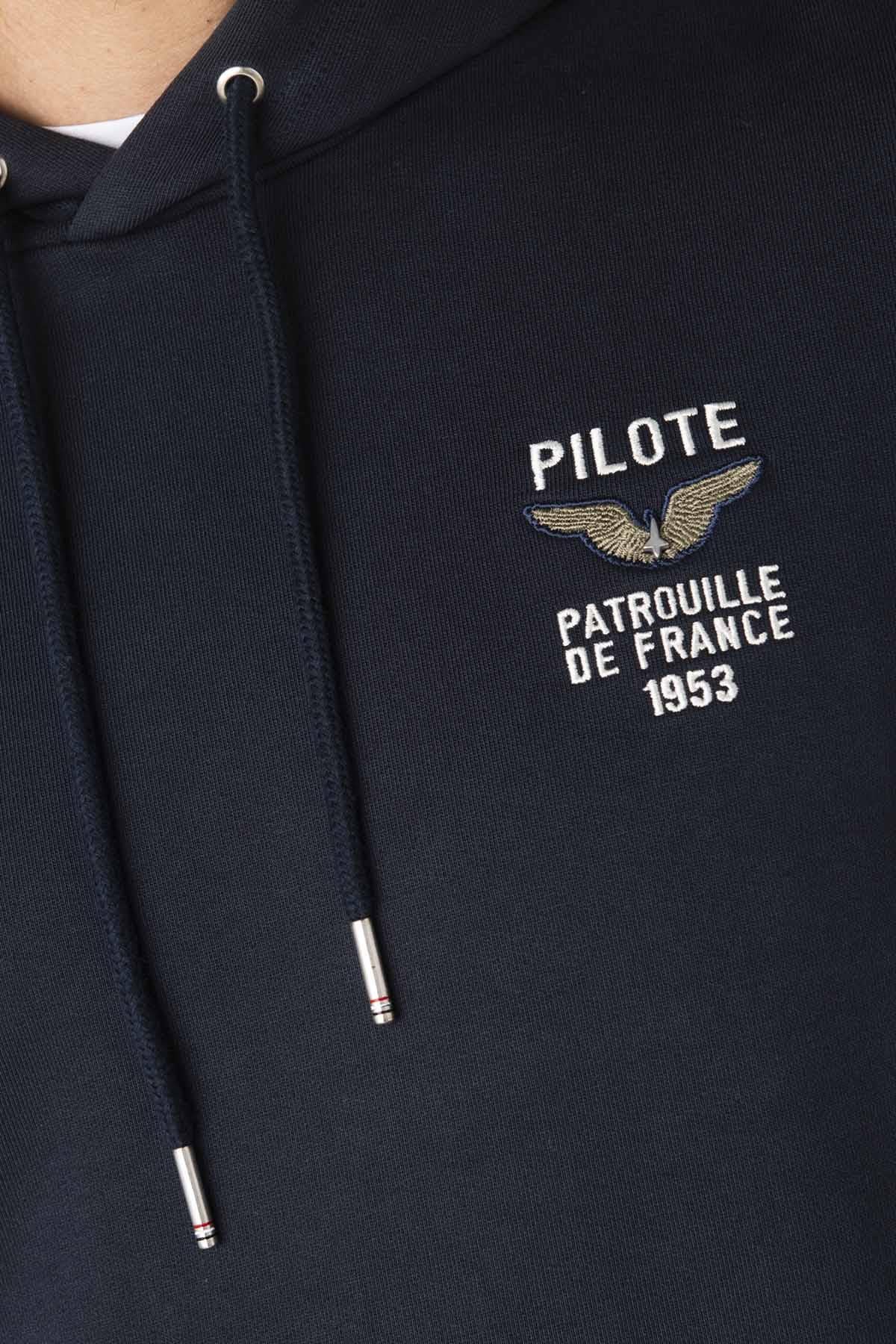 Jersey/sudadera Hombre Patrouille De France FACT FRENCH NAVY BLUE — vista 4