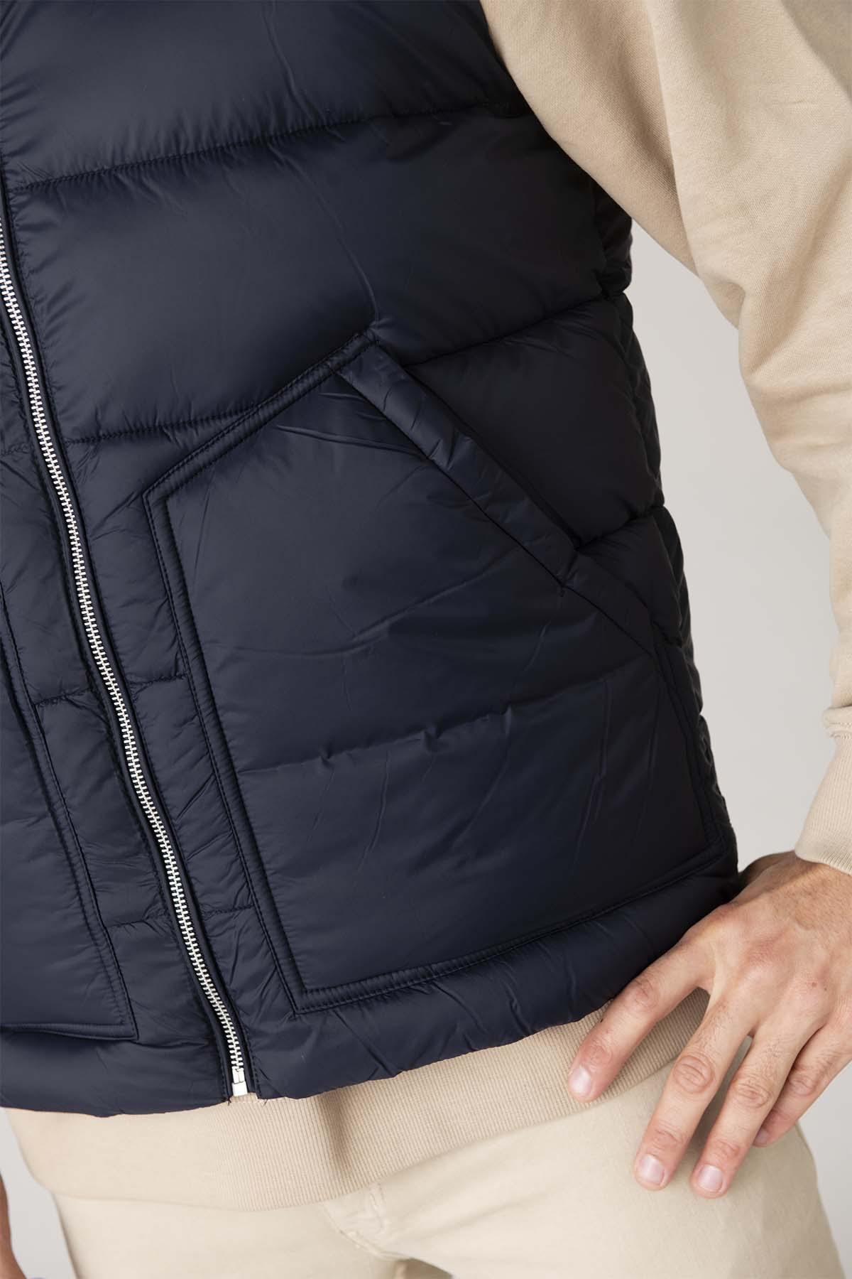 Blouson Homme Schott HAWKVRS NAVY/NAVY — vue 6