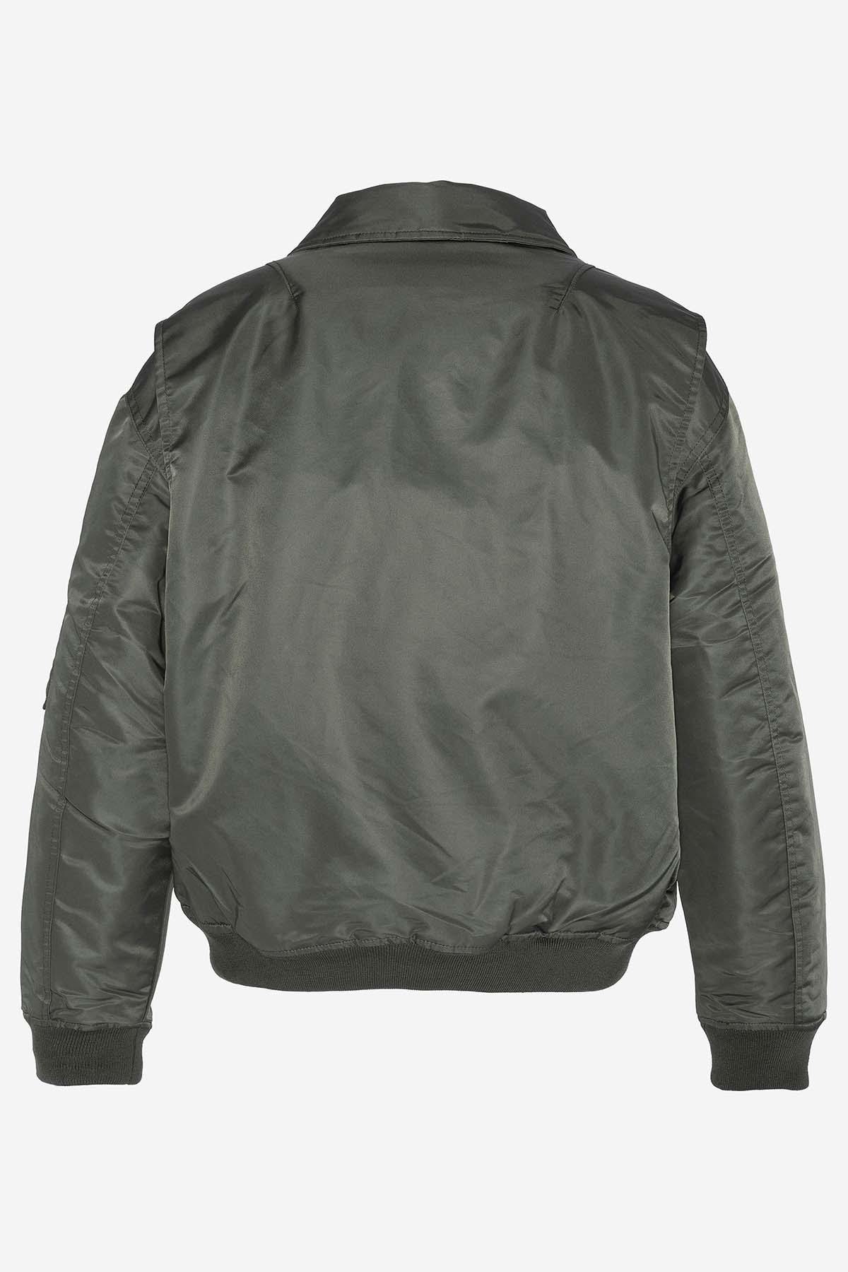 Chaqueta Mujeres Schott DANWRS SAGE KAKI — vista 6