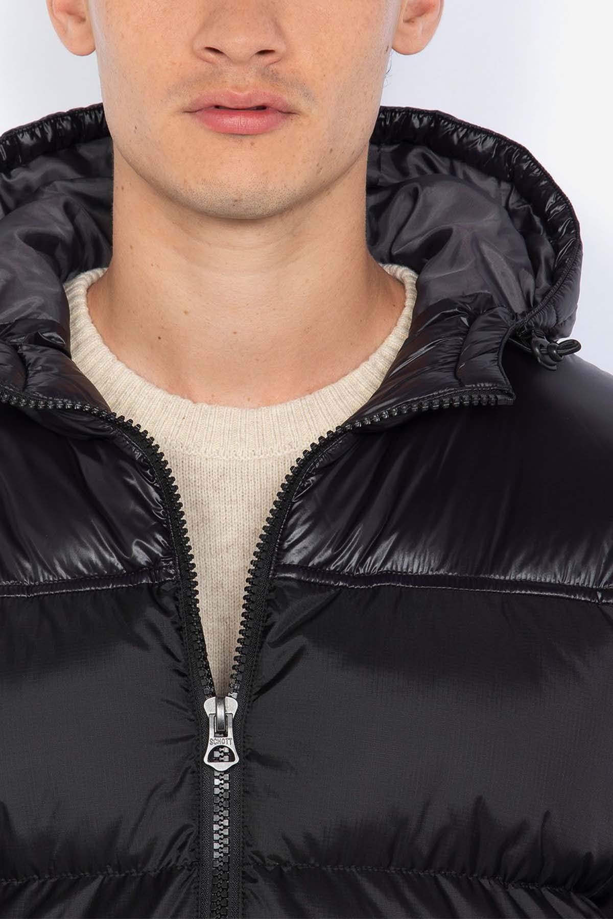 Herren Jacke Schott EAGLES2 BLACK — Ansicht 4