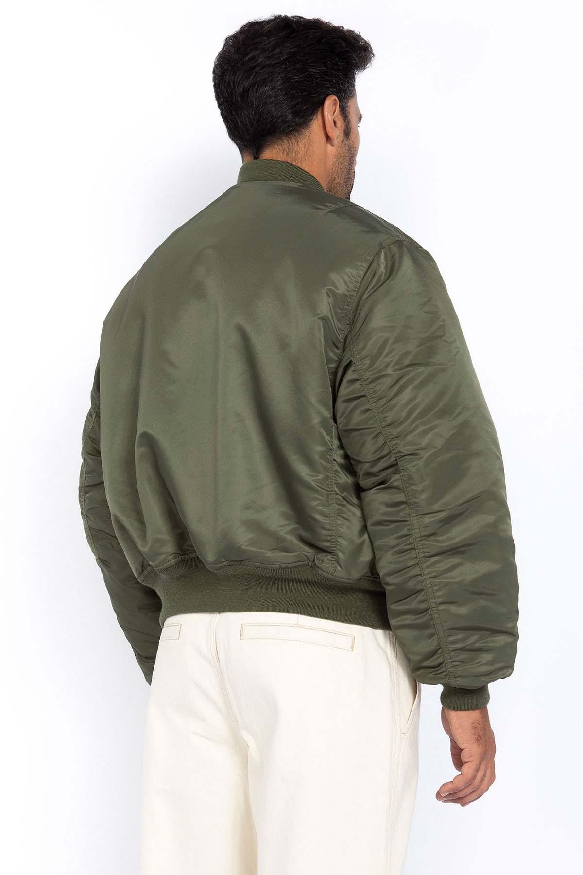 Chaqueta Hombre Schott AIRFORCE90RS ARMY KAKI — vista 2