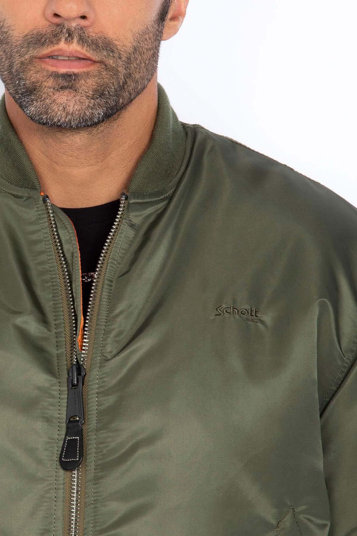 Chaqueta Hombre Schott AIRFORCE90RS ARMY KAKI — vista 4