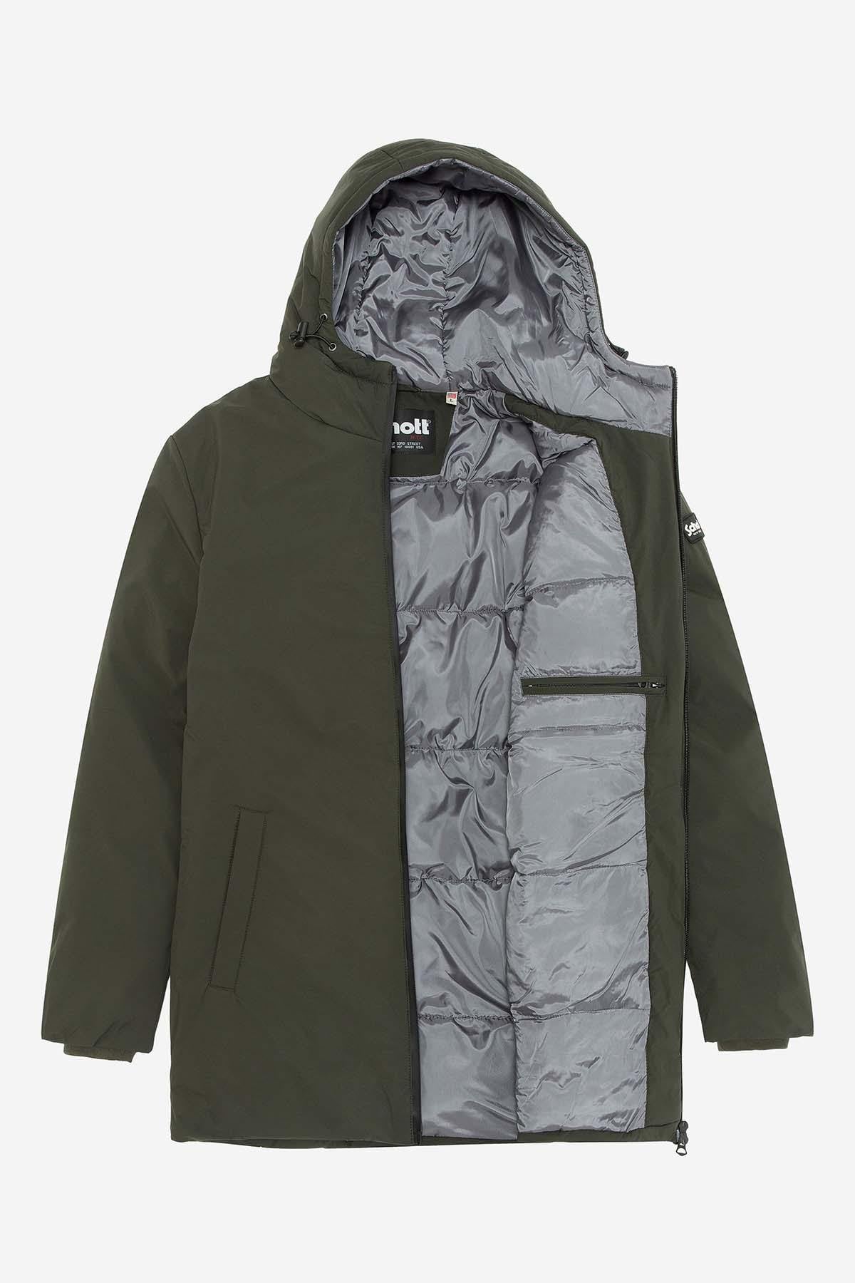 Herren Mantel Schott FARGO2 KAKI — Ansicht 2