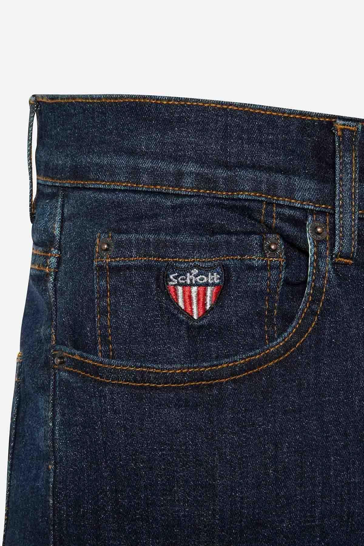 Pantaloni Uomo Schott TRD1300 RAW — vista 3