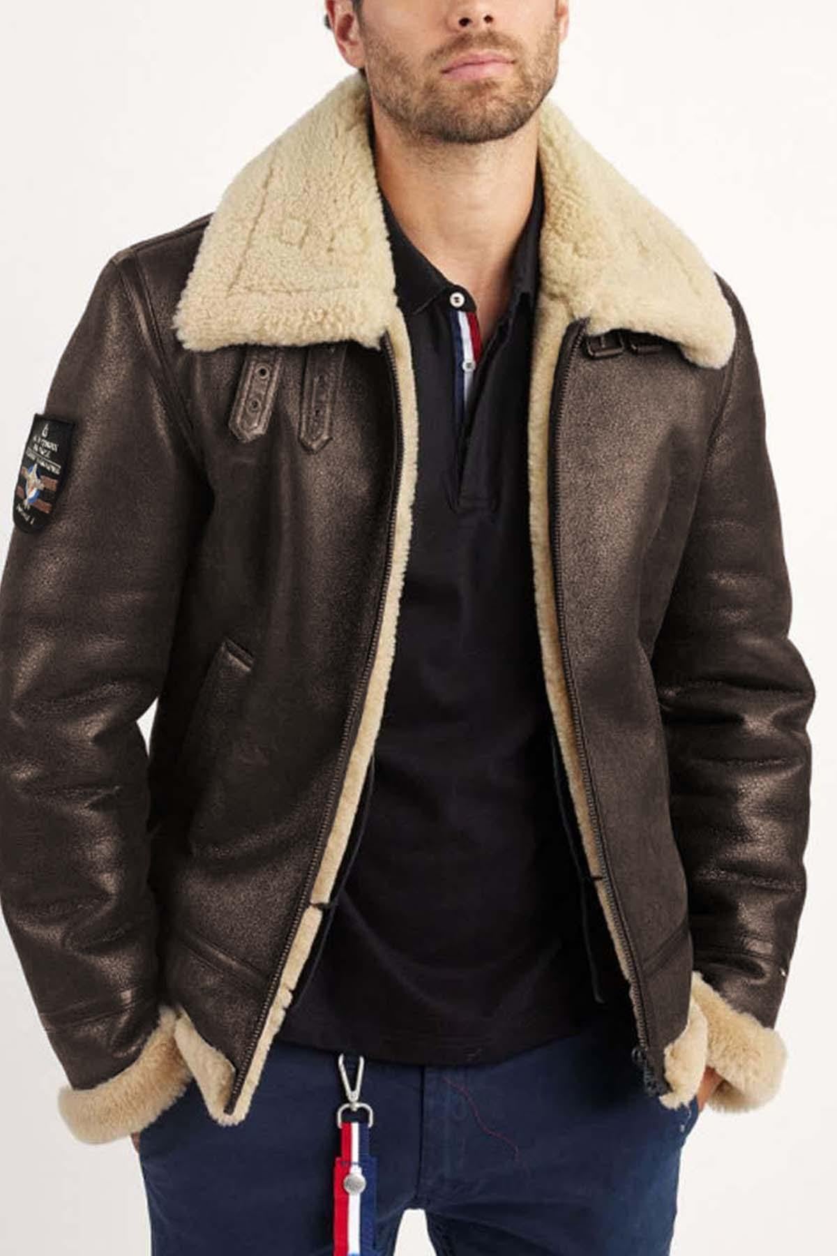 Chaqueta Hombre Cityzen DUNKIRK BROWN — vista 4