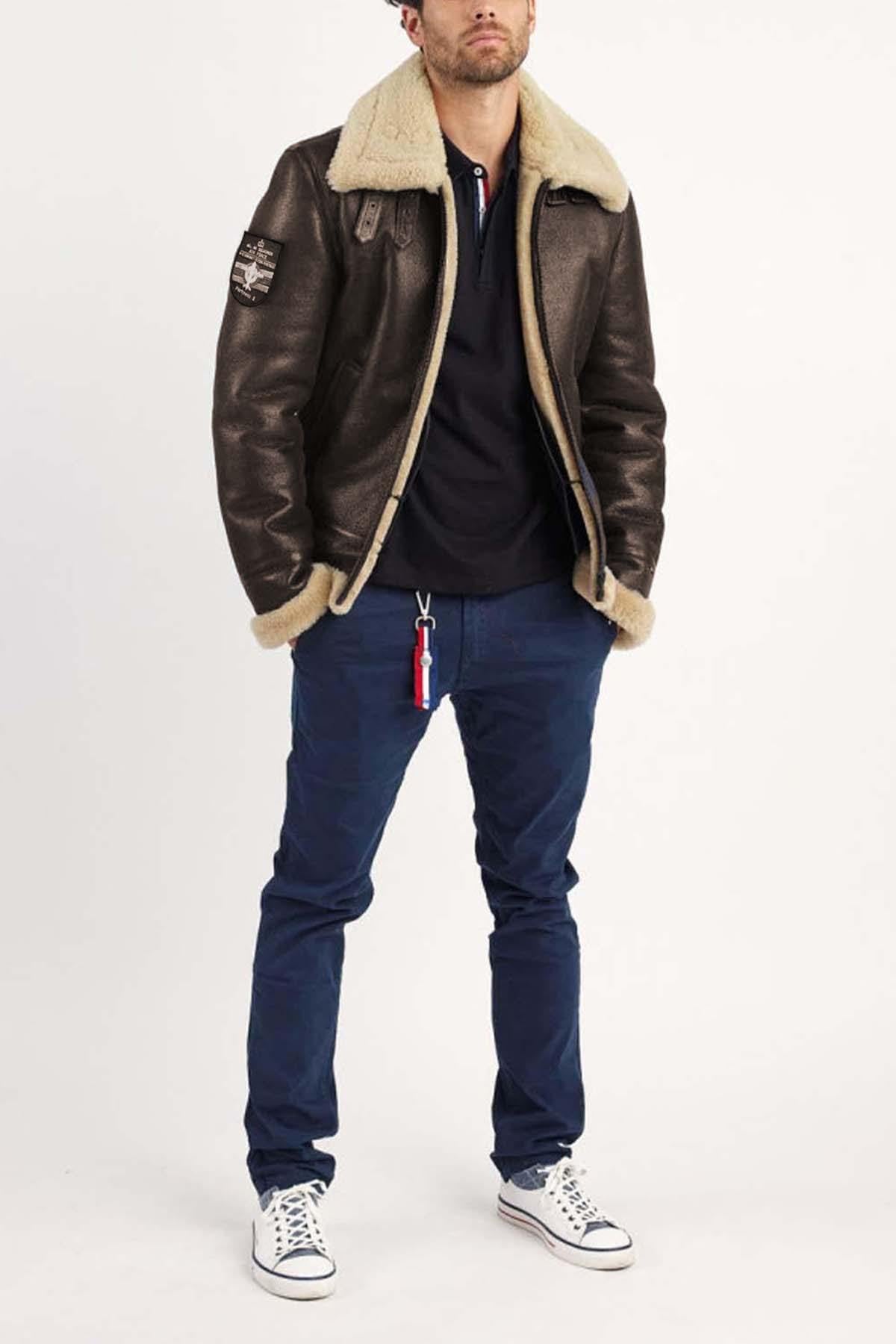 Chaqueta Hombre Cityzen DUNKIRK BROWN — vista 5