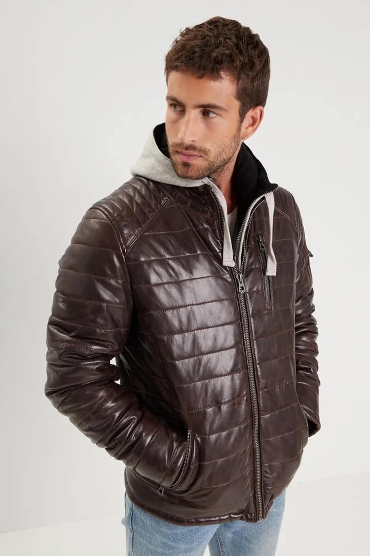 Chaqueta Hombre Daytona BRITTEN SHEEP ELEGANT REDDISH BROWN — vista 2