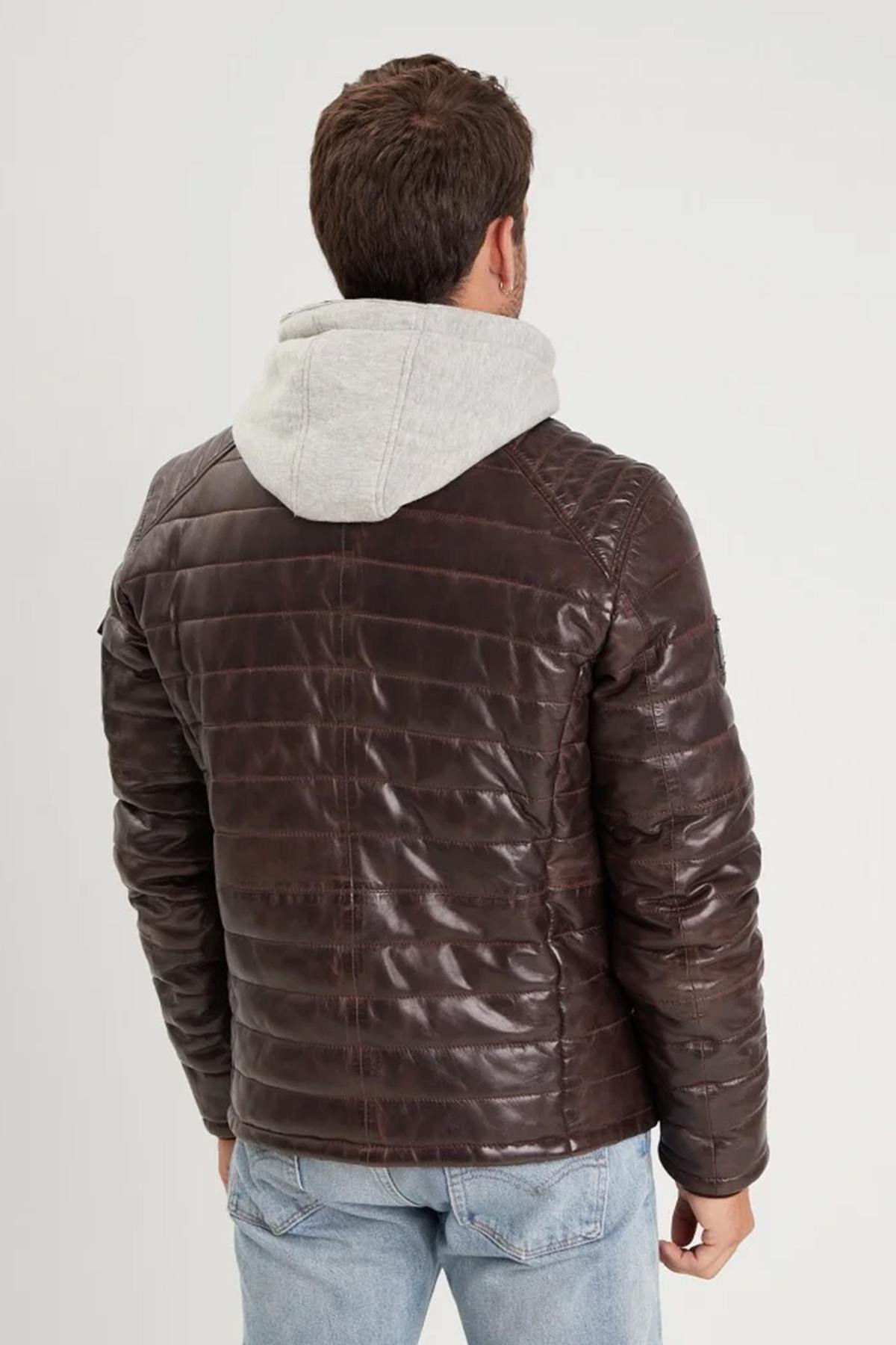 Chaqueta Hombre Daytona BRITTEN SHEEP ELEGANT REDDISH BROWN — vista 3