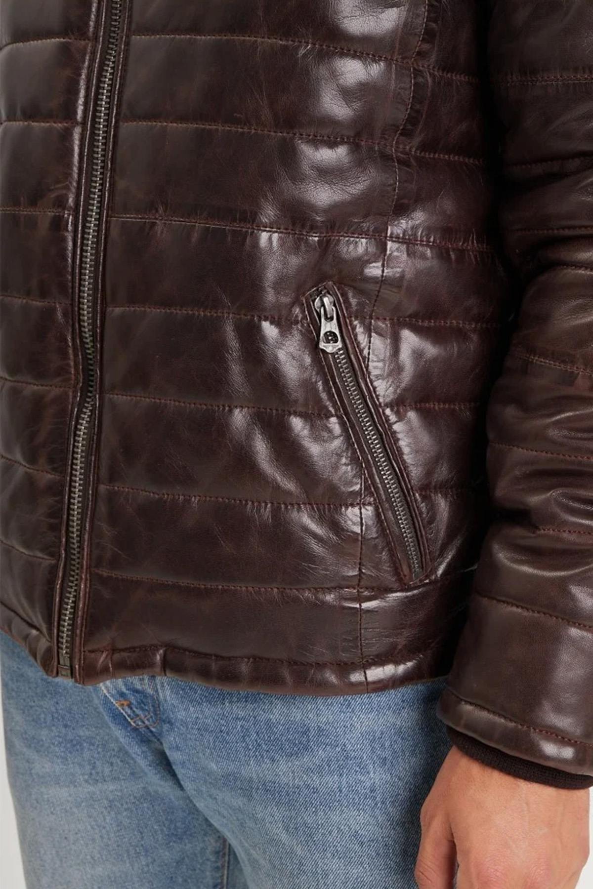 Chaqueta Hombre Daytona BRITTEN SHEEP ELEGANT REDDISH BROWN — vista 6