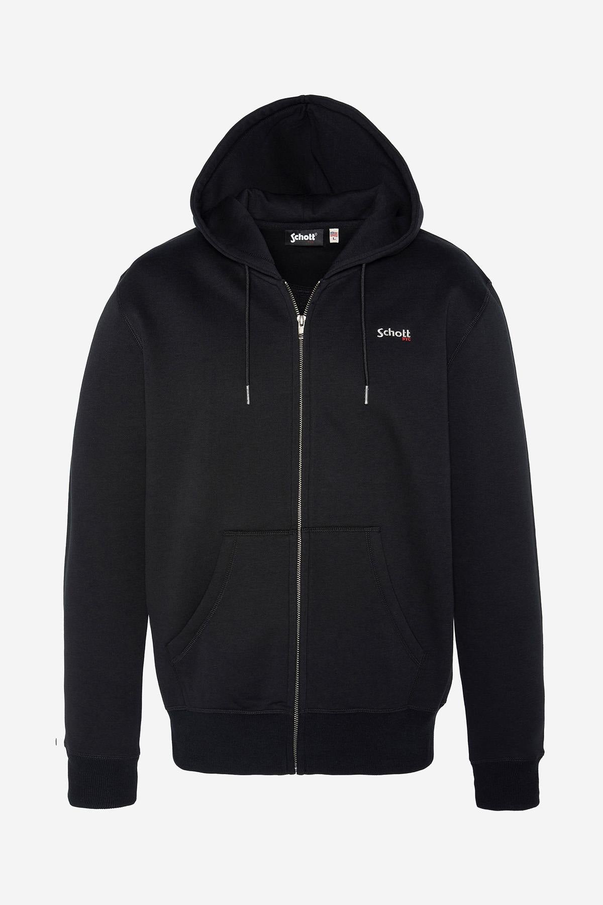 Jersey/sudadera Hombre Schott SWCASUAL3 BLACK — vista 1