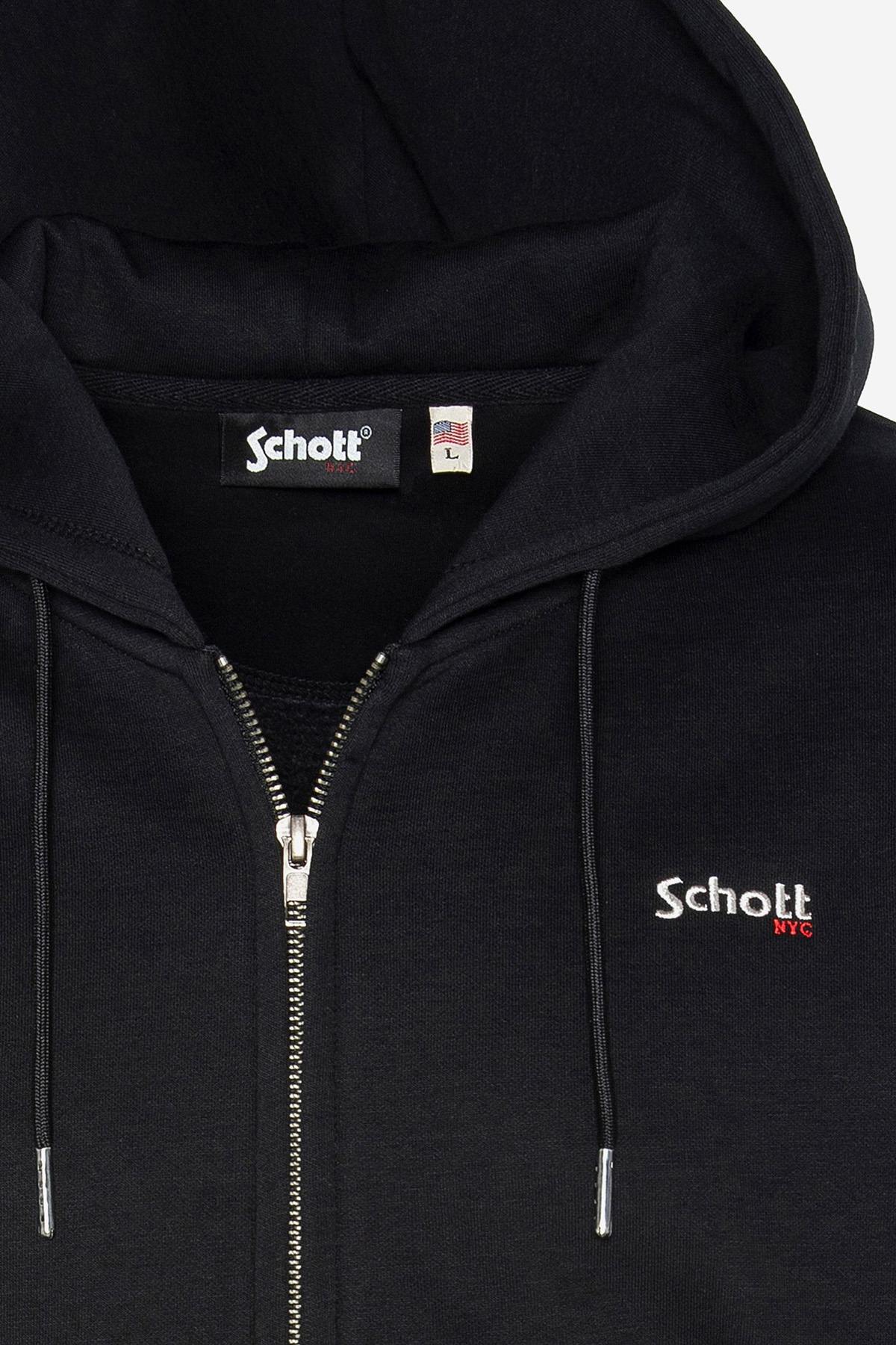 Jersey/sudadera Hombre Schott SWCASUAL3 BLACK — vista 2