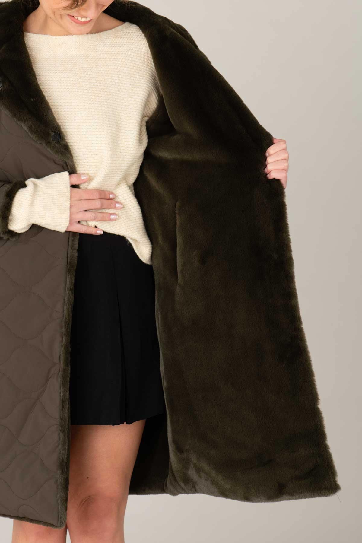 Veste Femme Oakwood TOASTING KAKI 526 — vue 12