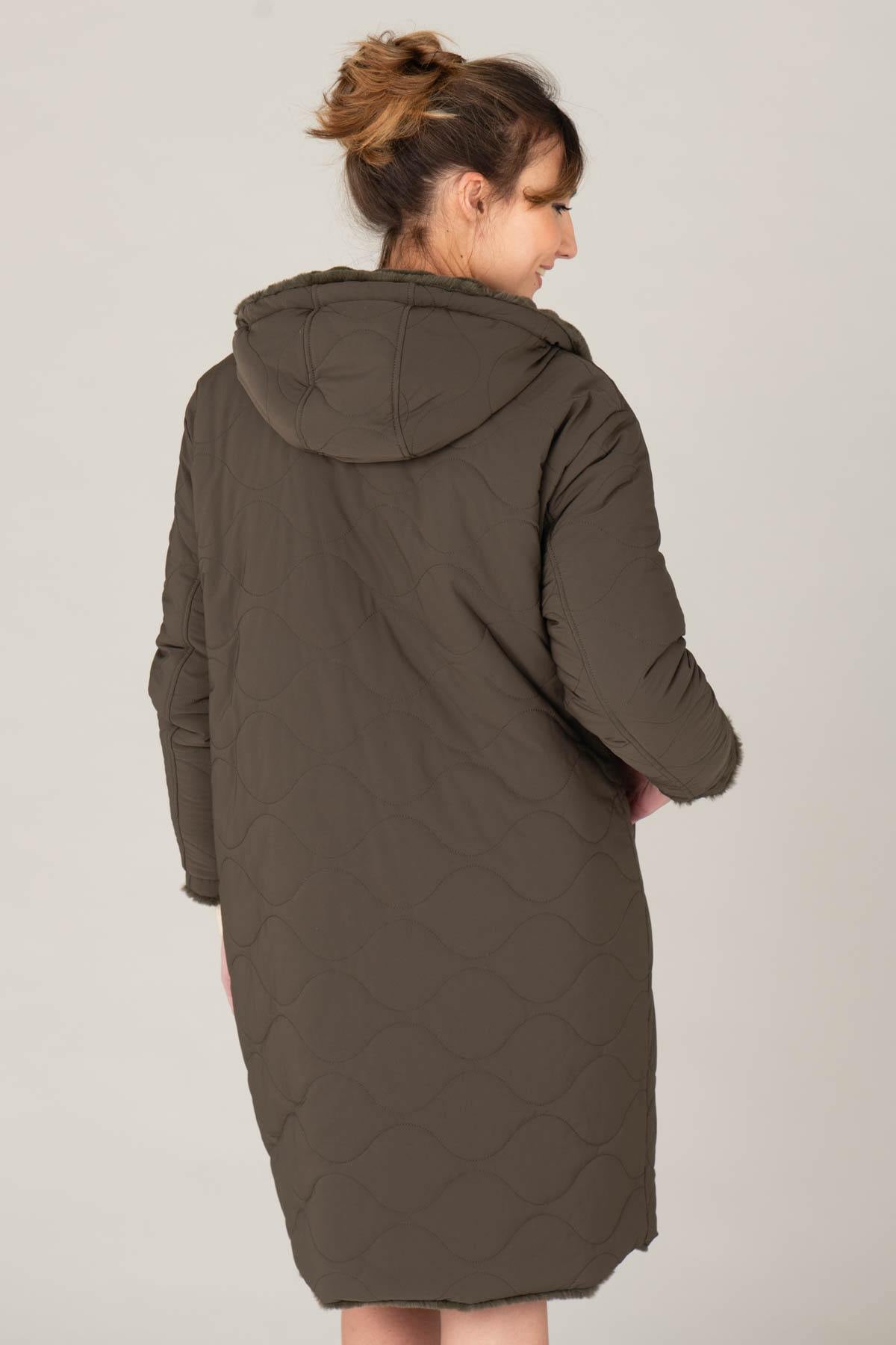 Veste Femme Oakwood TOASTING KAKI 526 — vue 9