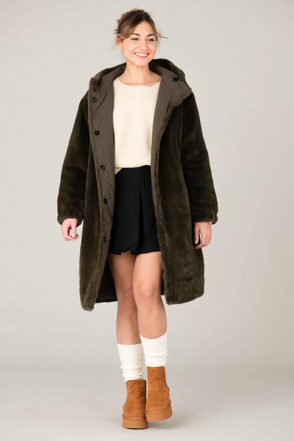 Veste Femme Oakwood TOASTING KAKI 526 — vue 6
