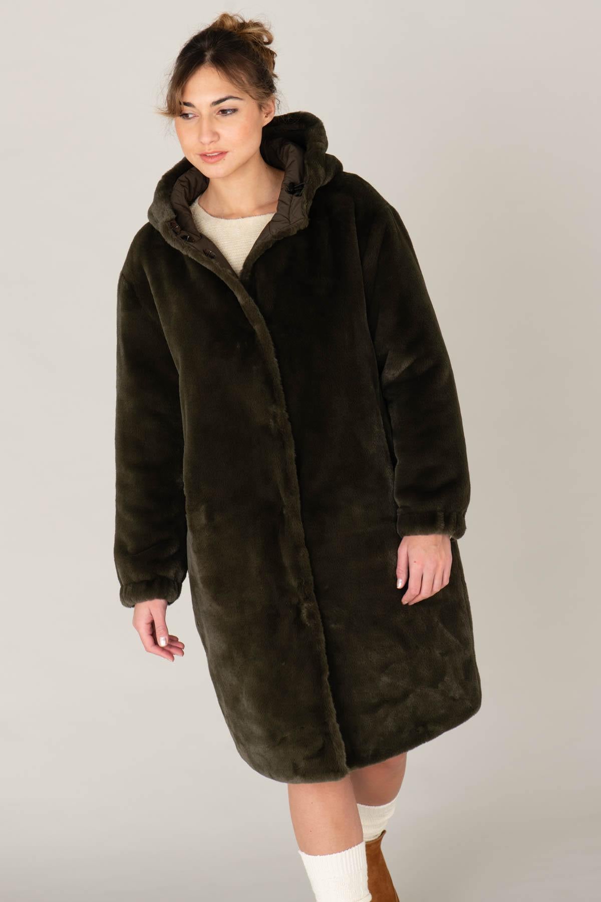 Veste Femme Oakwood TOASTING KAKI 526 — vue 4