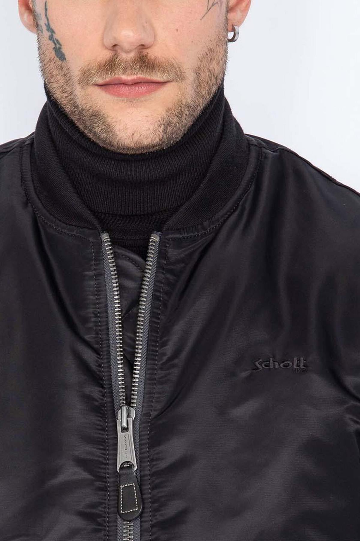 Herren Jacke Schott AIRFORCERS BLACK — Ansicht 4
