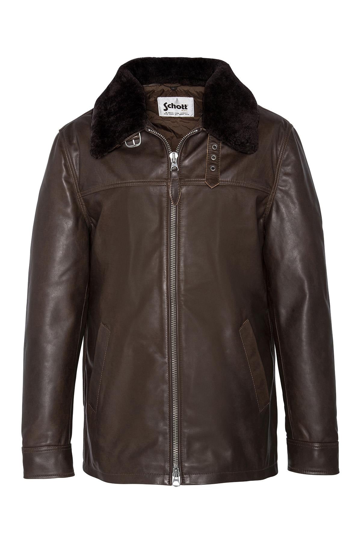 Herren Mantel Schott LCMAINE BROWN — Ansicht 6