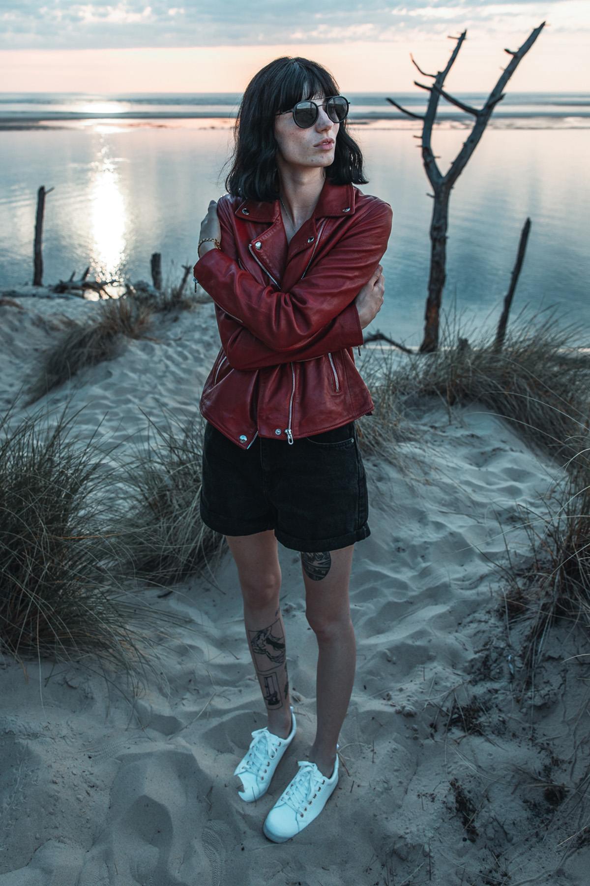 Damen Jacke Rose Garden OLYMPE LAMB VITA RED CHILI — Ansicht 8