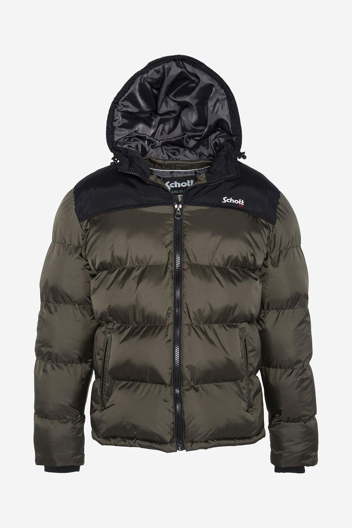 Herren Jacke Schott UTAH2 KAKI — Ansicht 1