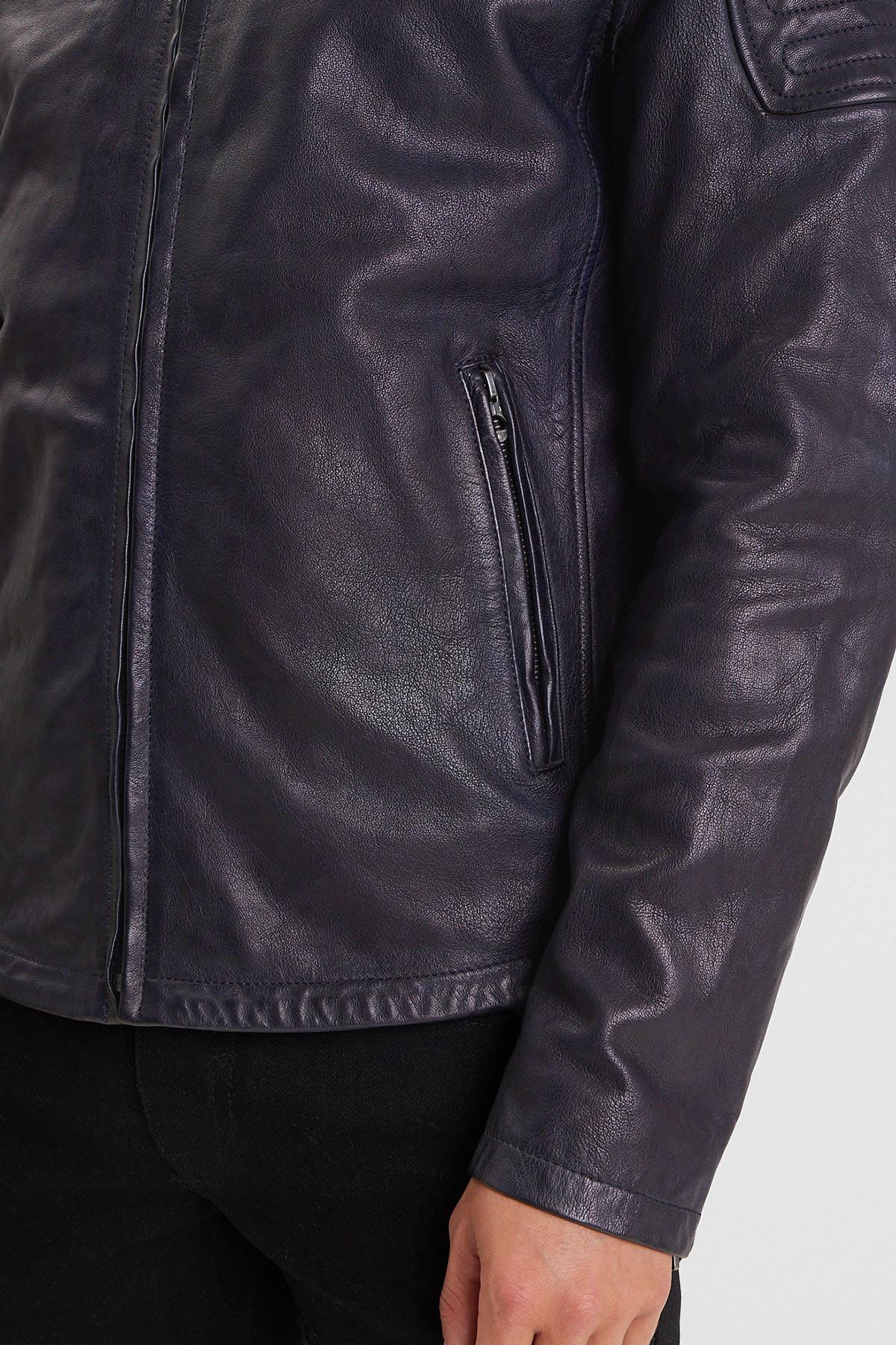 Chaqueta Hombre Daytona STIRLING LAMB PAOLO NAVY BLUE — vista 6