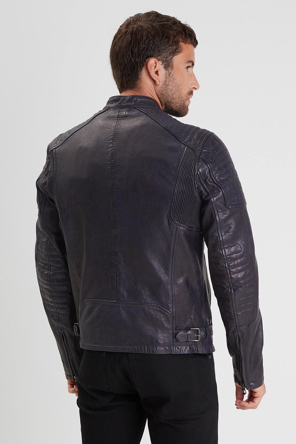 Chaqueta Hombre Daytona STIRLING LAMB PAOLO NAVY BLUE — vista 2