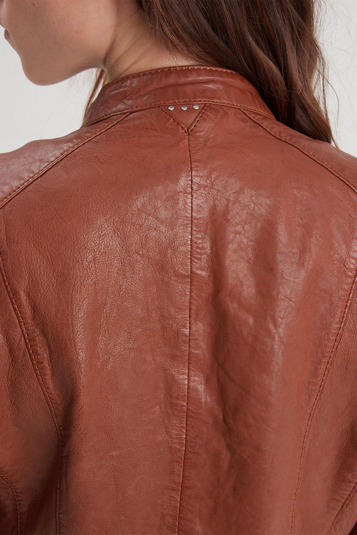Damen Jacke Rose Garden JOLYA LAMB VITA COGNAC — Ansicht 5