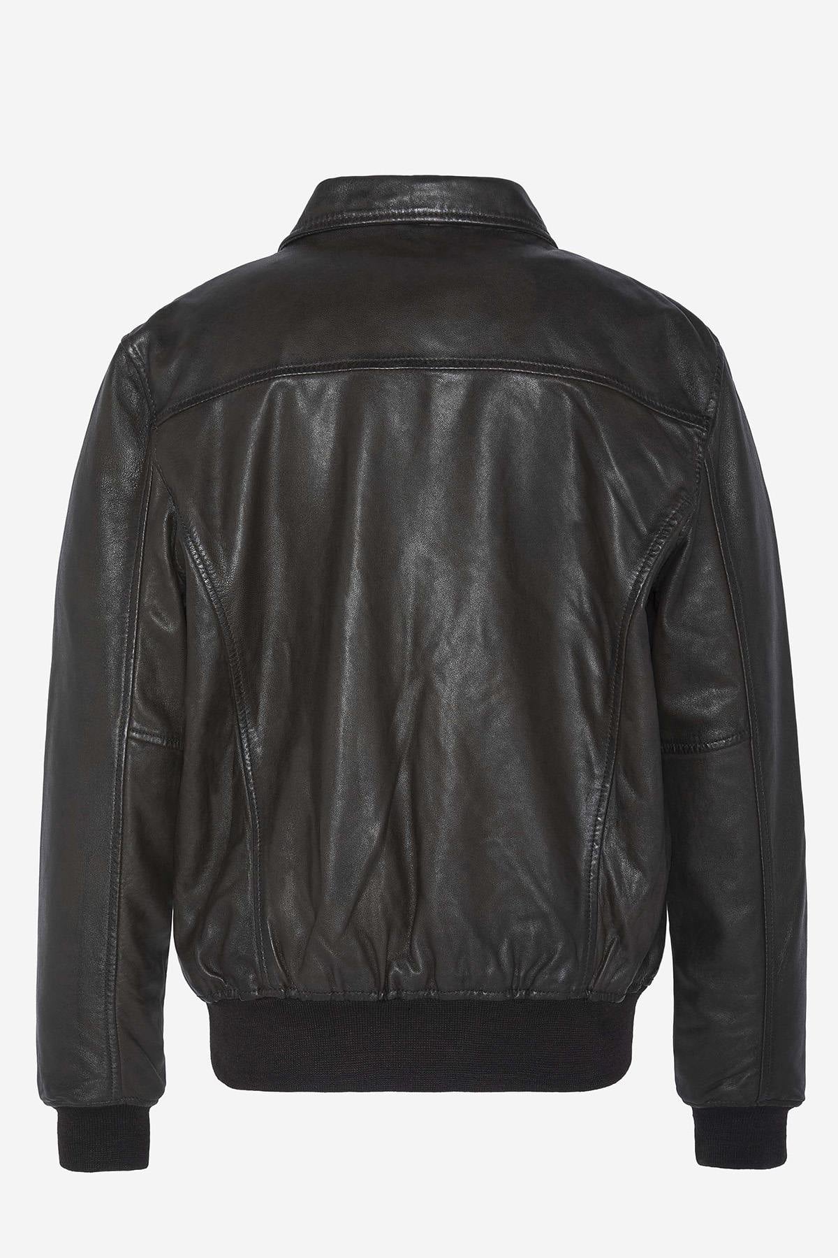 Herren Jacke Schott LCFLIGHTWX BROWN — Ansicht 7
