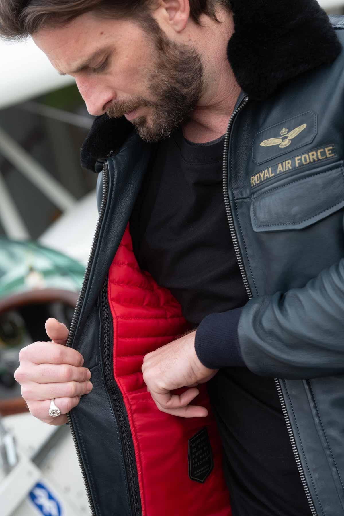 Chaqueta Hombre Royal Air Force GIBSON RAF NAVY — vista 2