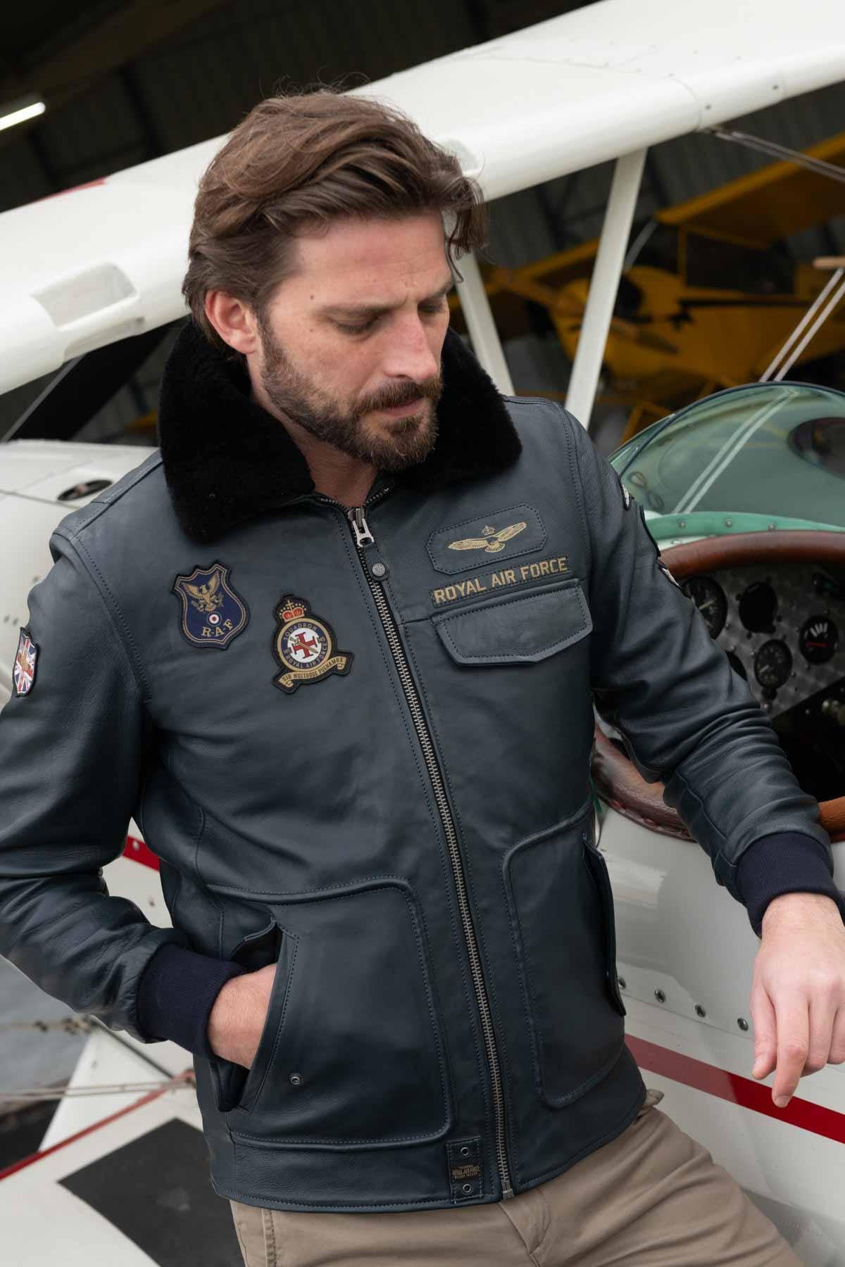 Chaqueta Hombre Royal Air Force GIBSON RAF NAVY — vista 1