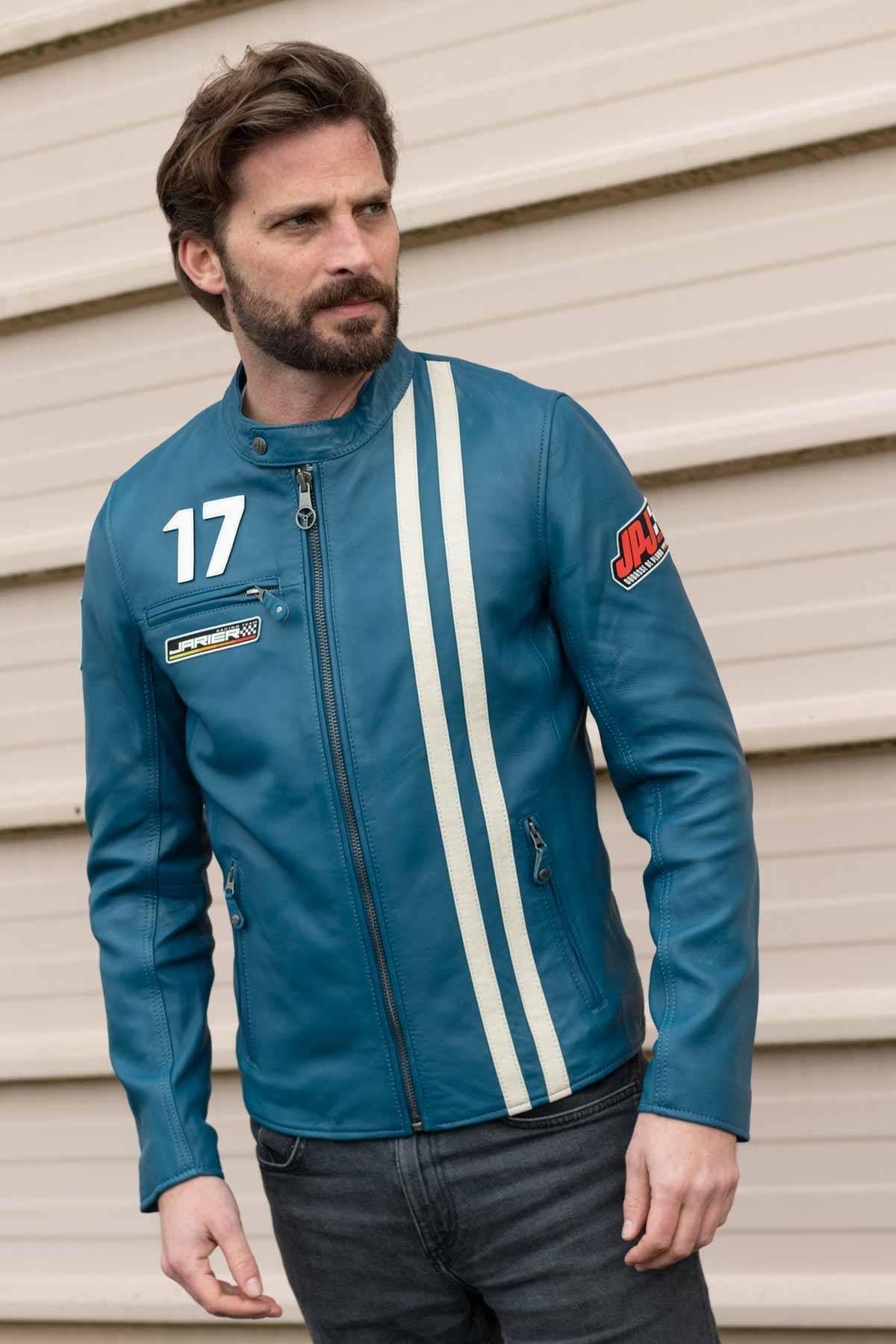 Herren Jacke Classic Legend Motors JARIER OCEAN BLUE — Ansicht 4