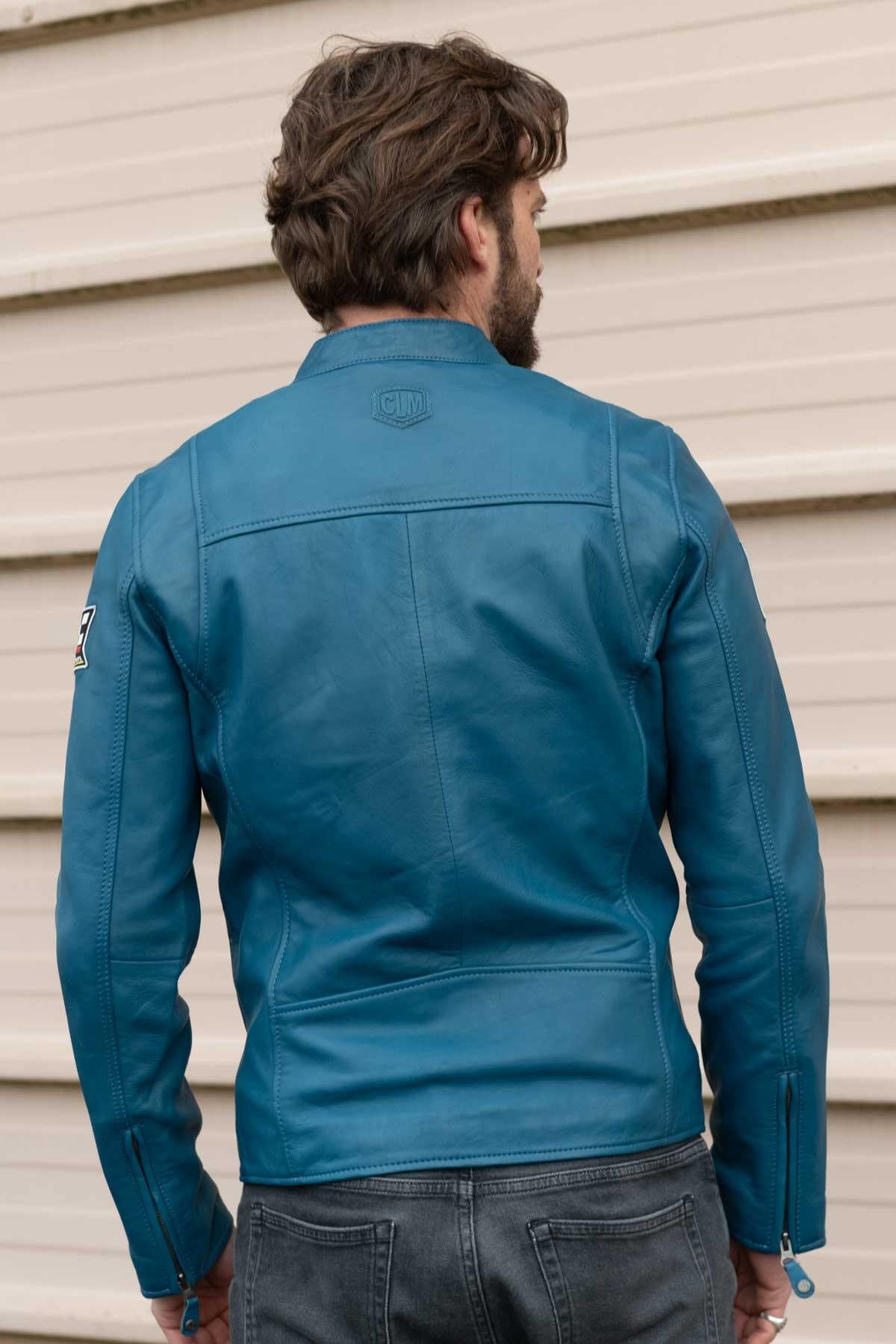 Herren Jacke Classic Legend Motors JARIER OCEAN BLUE — Ansicht 3
