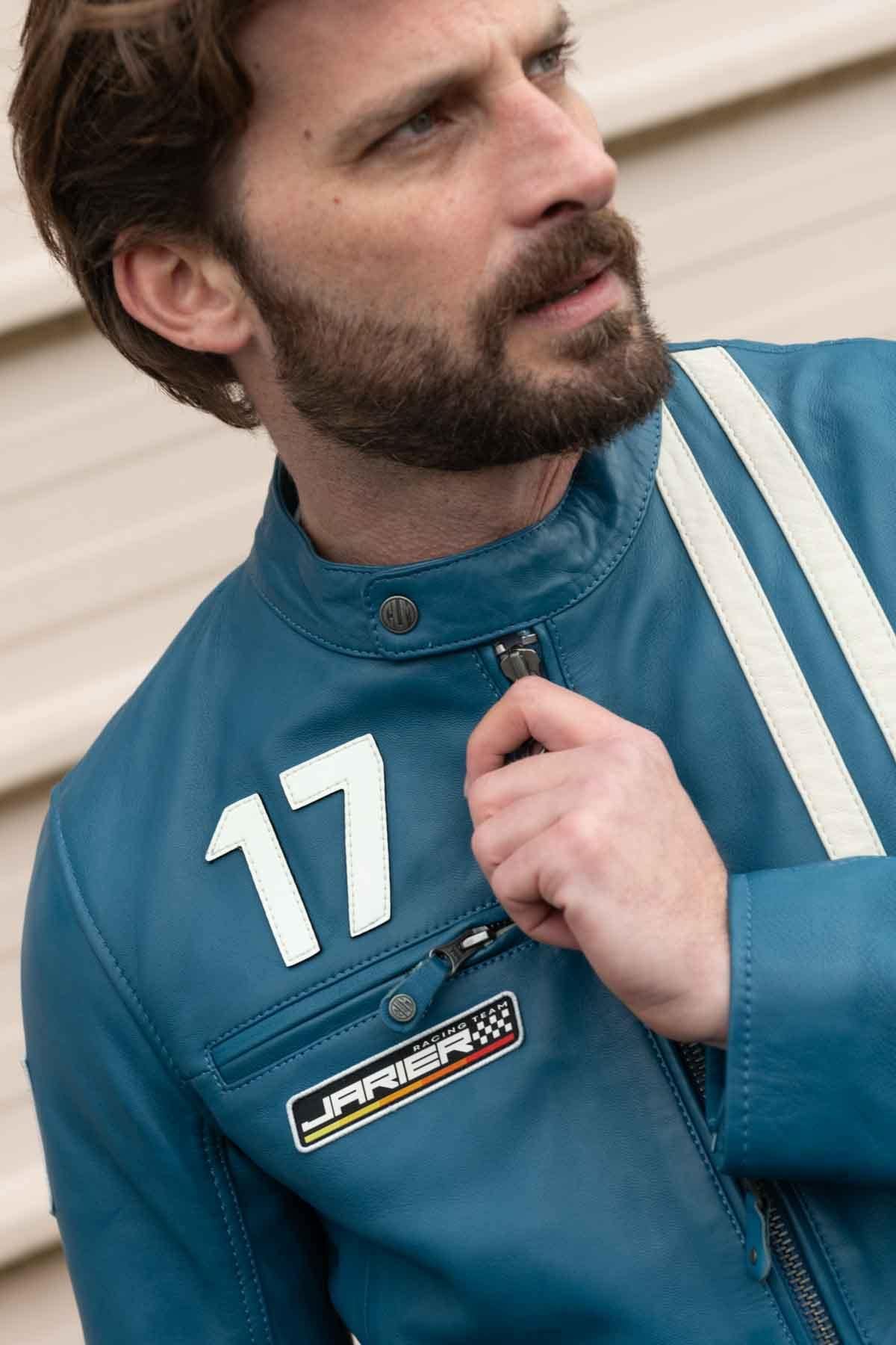 Herren Jacke Classic Legend Motors JARIER OCEAN BLUE — Ansicht 2