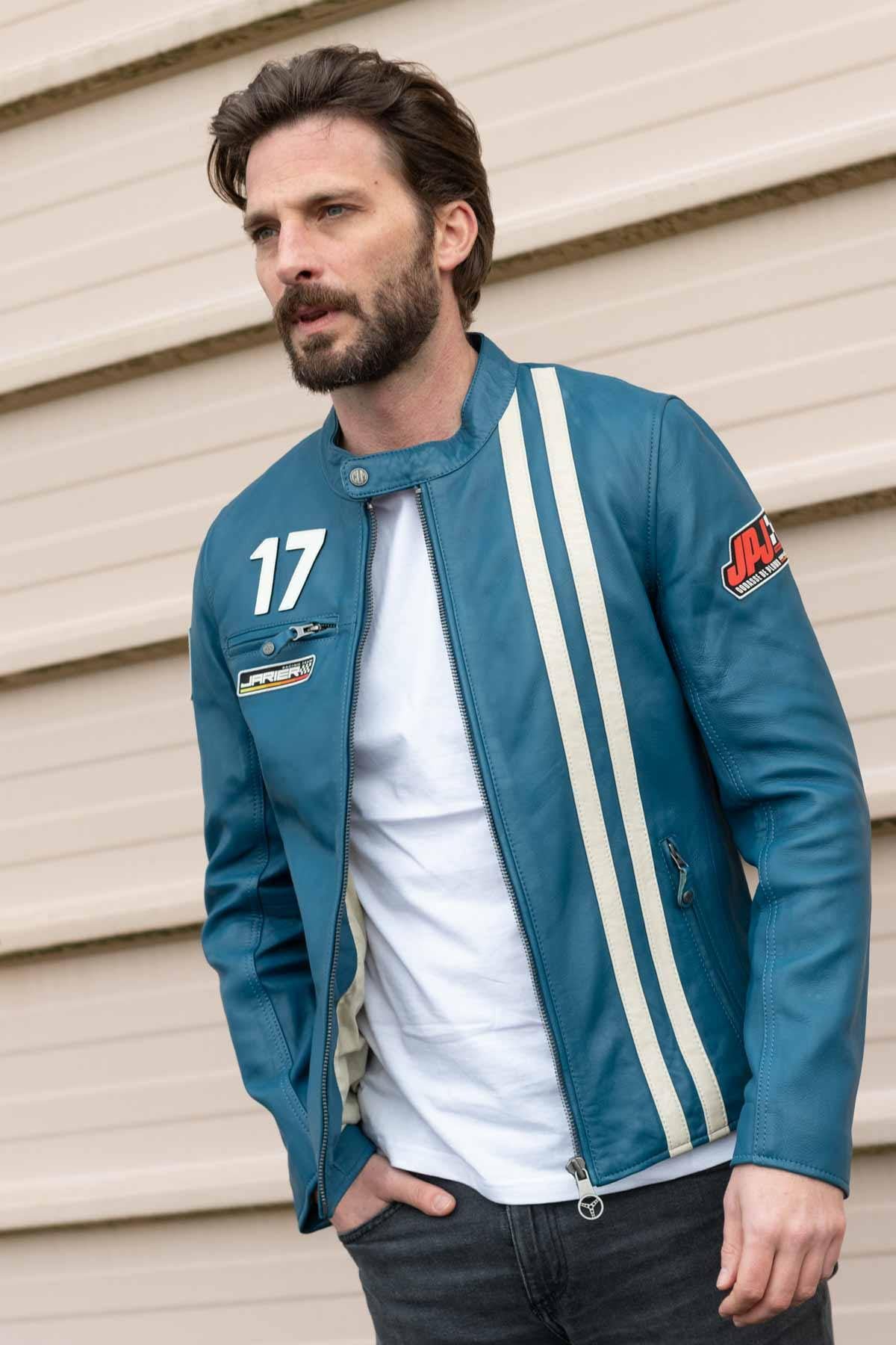 Herren Jacke Classic Legend Motors JARIER OCEAN BLUE — Ansicht 1