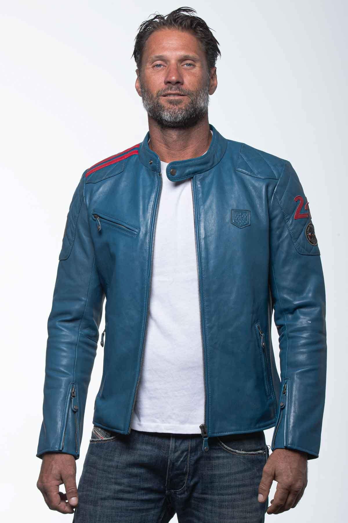 Herren Jacke 24h Le Mans DUFF4 OCEAN BLUE — Ansicht 1