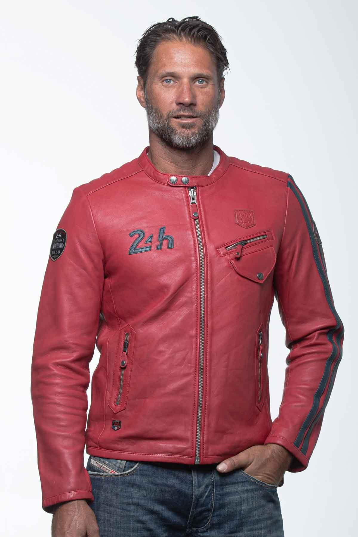Herren Jacke 24h Le Mans MARNE4 RACING RED — Ansicht 5