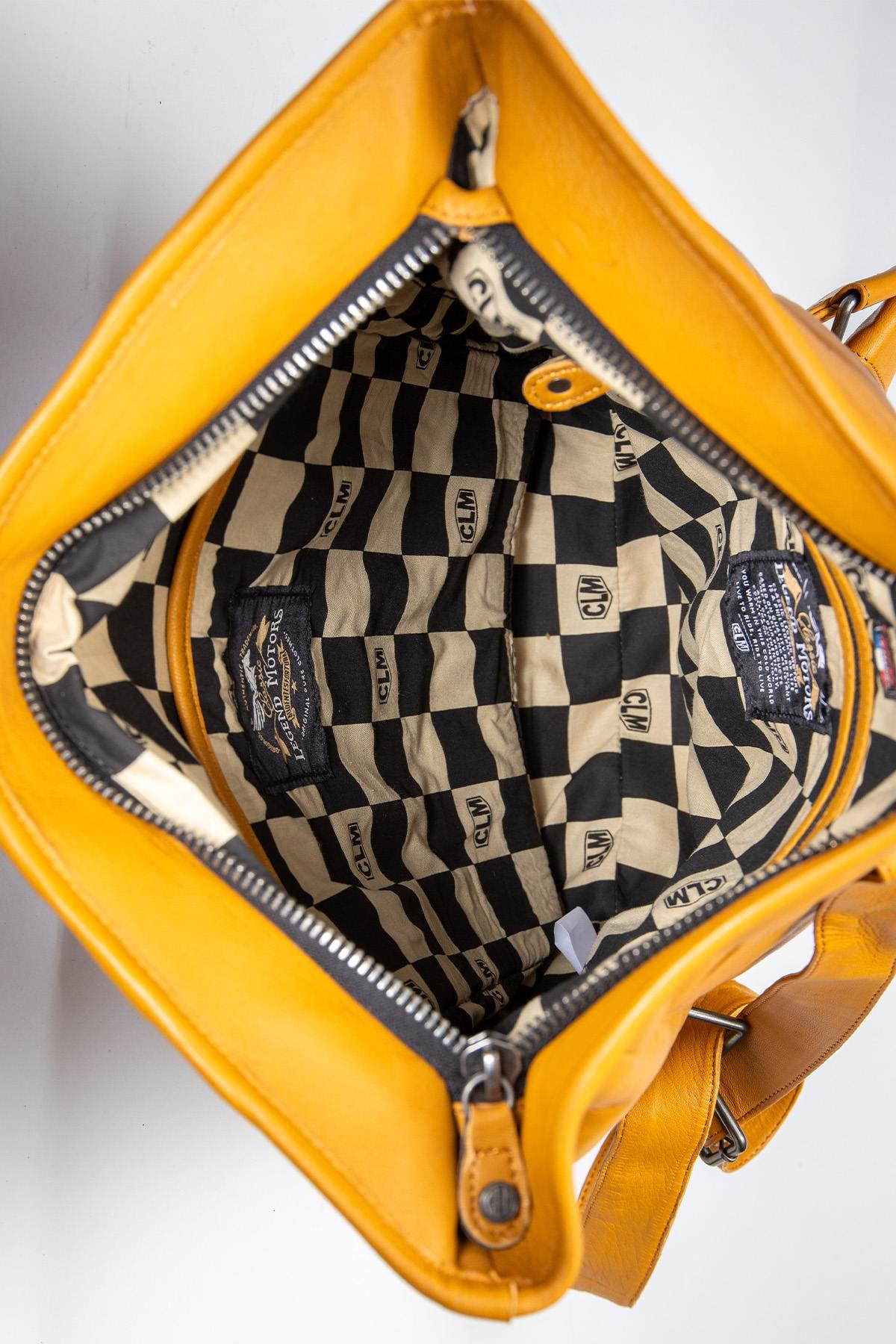 Borse Uomo 24h Le Mans FERNAND4 BACKPACK YELLOW — vista 3