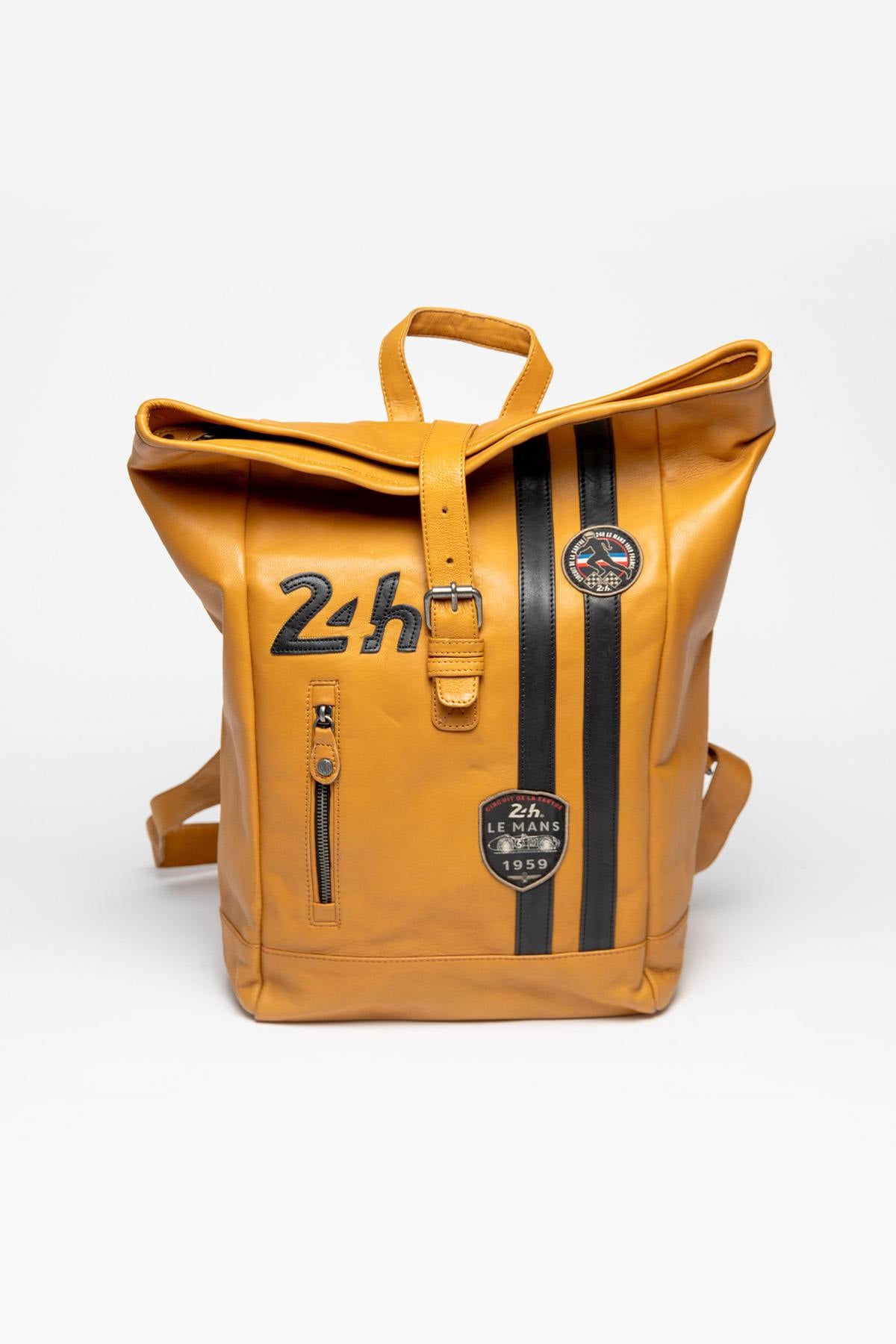Borse Uomo 24h Le Mans FERNAND4 BACKPACK YELLOW — vista 1
