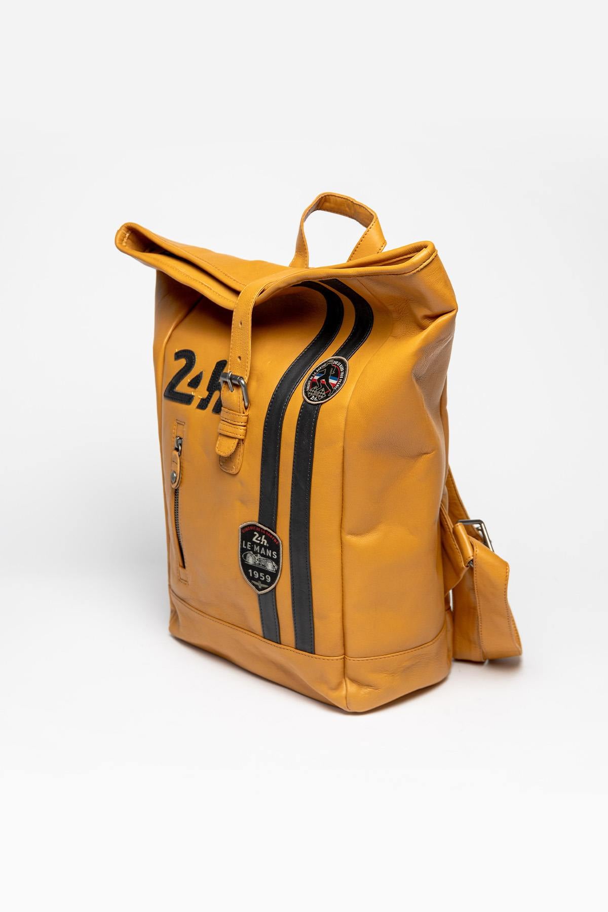 Borse Uomo 24h Le Mans FERNAND4 BACKPACK YELLOW — vista 4