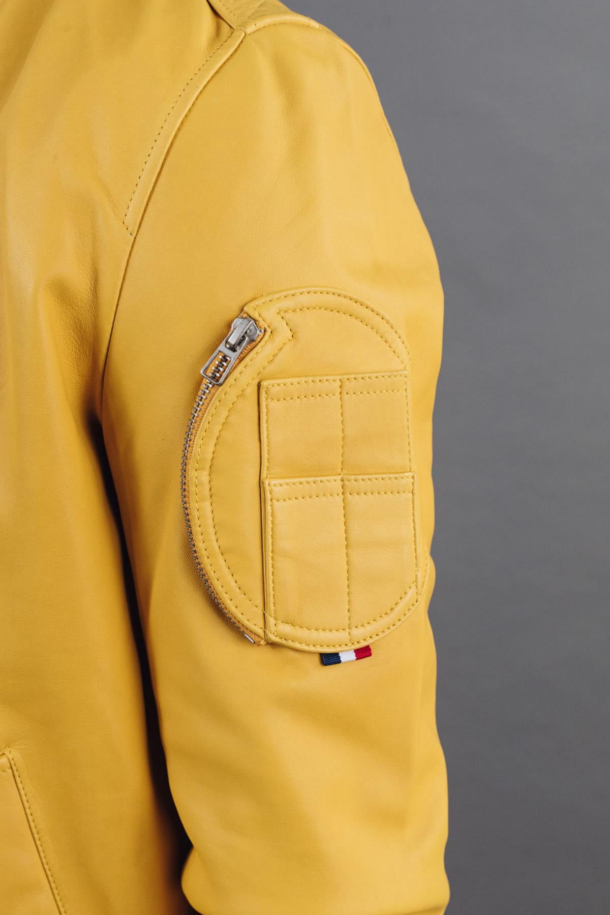 Giacche Uomo Patrouille De France APOLLO NAPOLI YELLOW — vista 4
