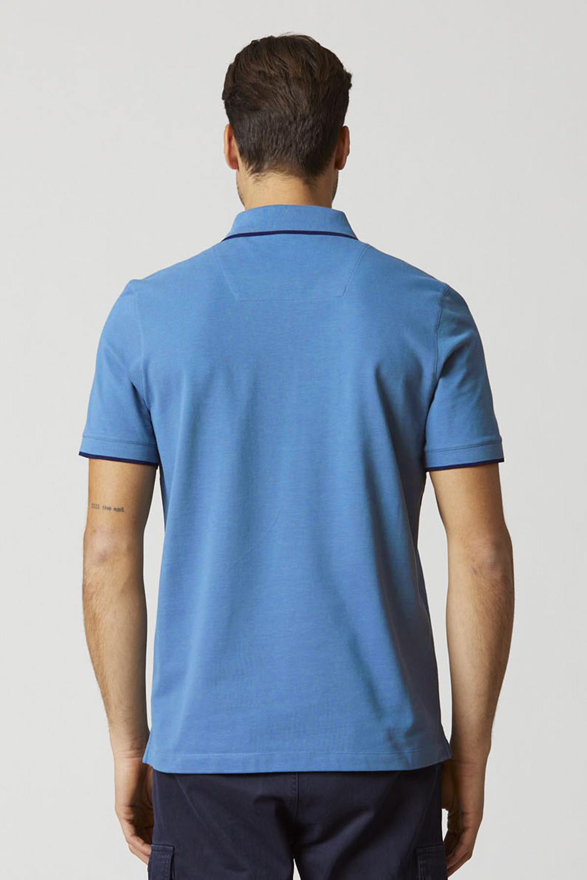 Polo Uomo Aeronautica Militare PO1308P82 21287 SKY BLUE — vista 2