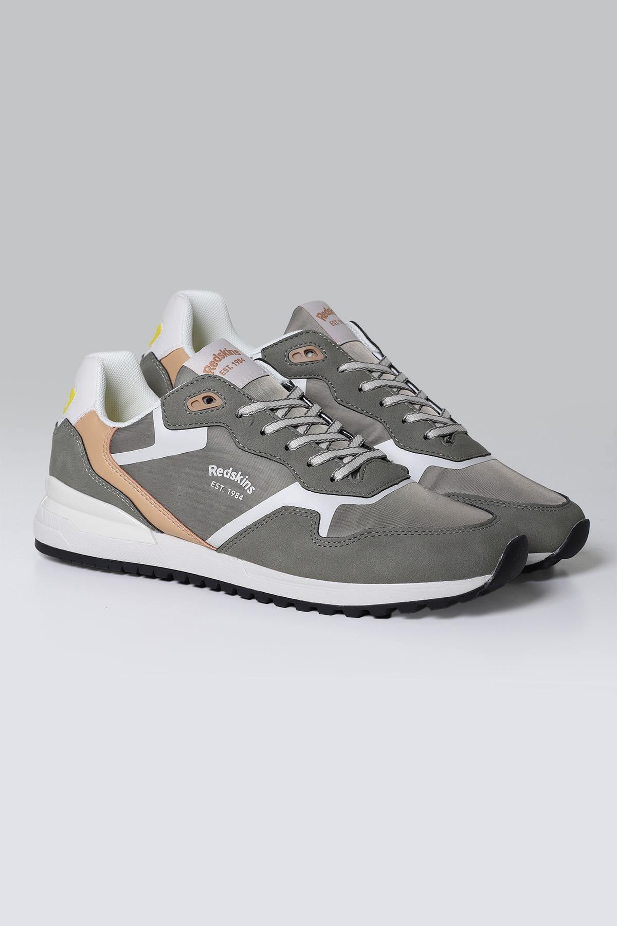 Zapatos De Piel Hombre Redskins OSTER KAKI BLANC BEIGE — vista 1