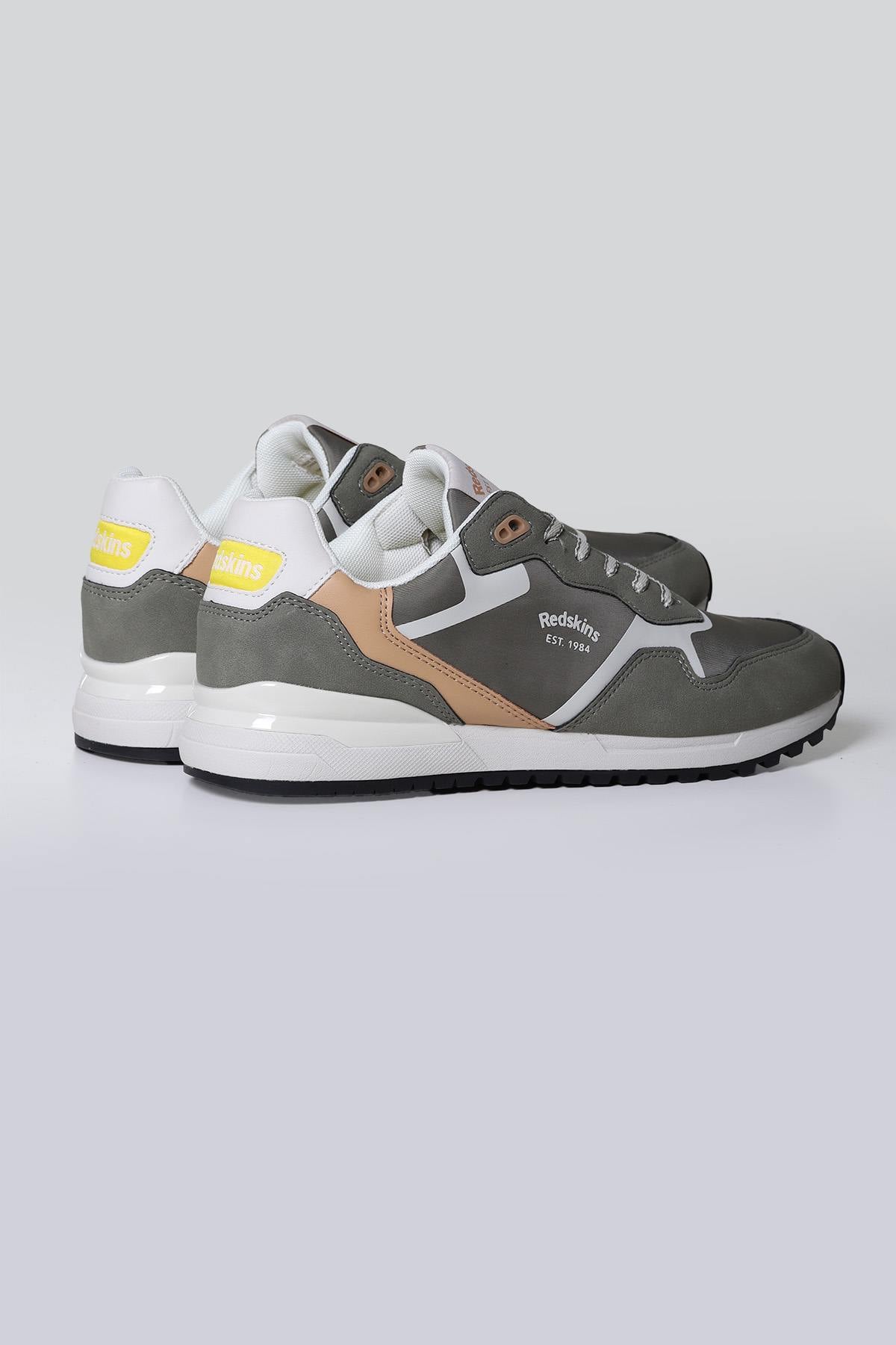 Zapatos De Piel Hombre Redskins OSTER KAKI BLANC BEIGE — vista 2