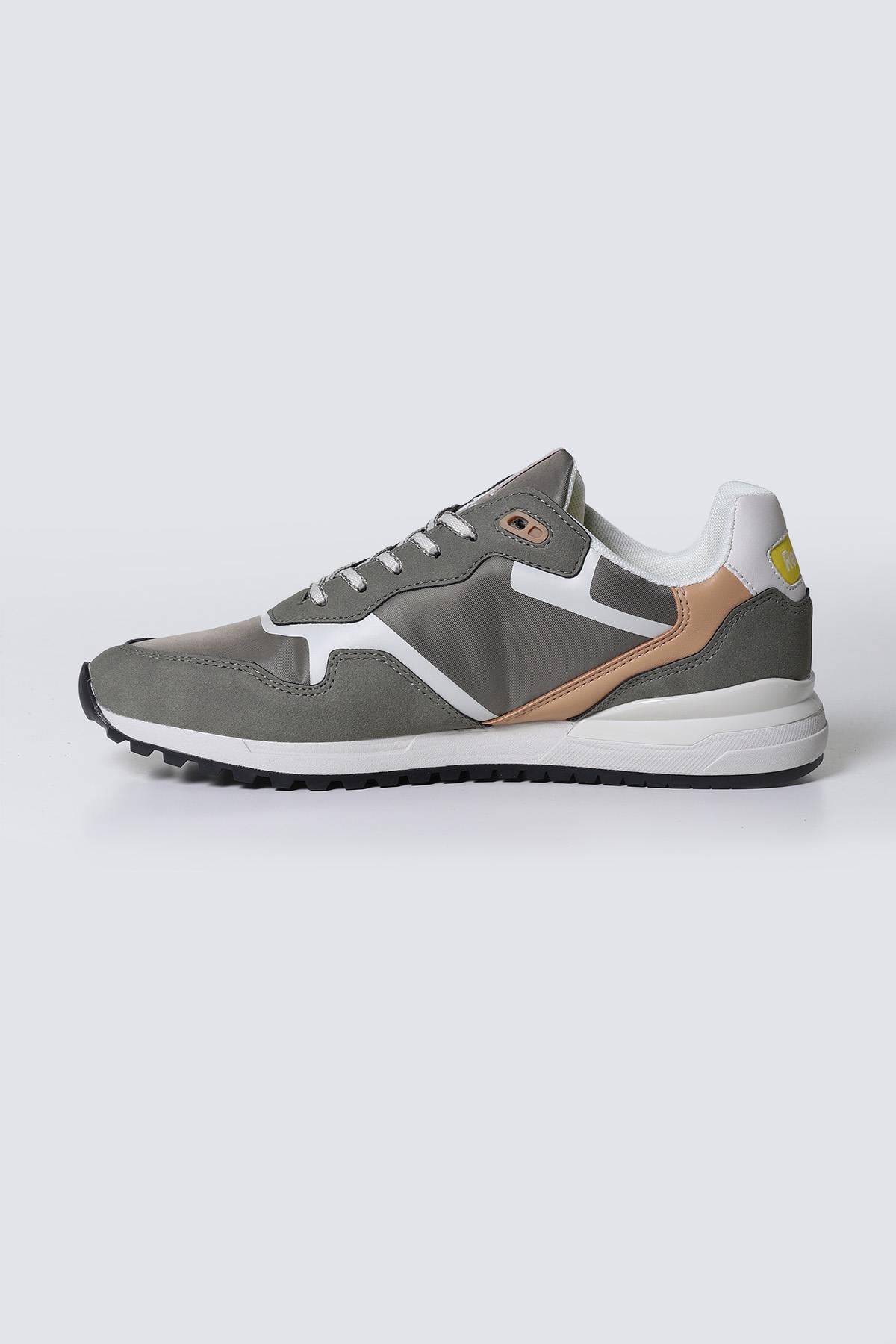Zapatos De Piel Hombre Redskins OSTER KAKI BLANC BEIGE — vista 6