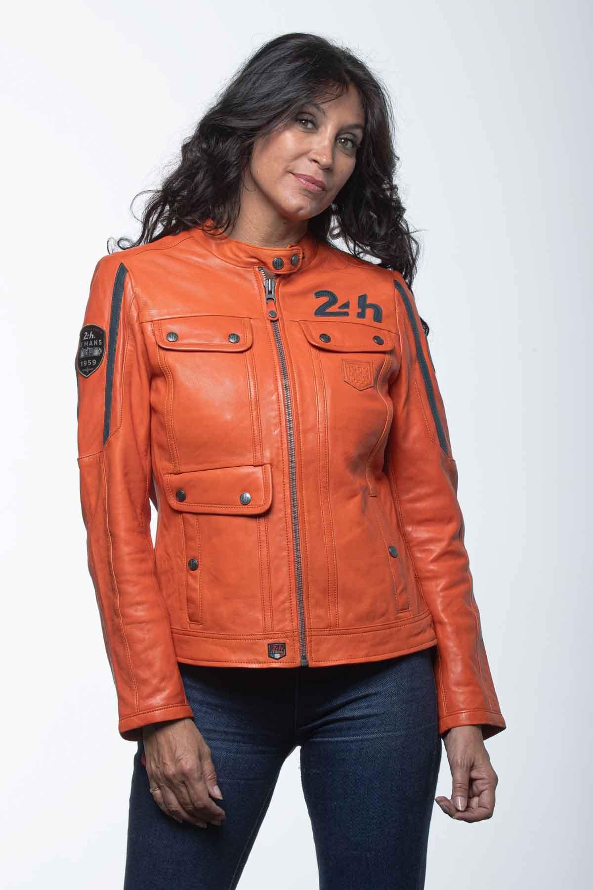 Chaqueta Mujeres 24h Le Mans HILL4 ORANGE — vista 1