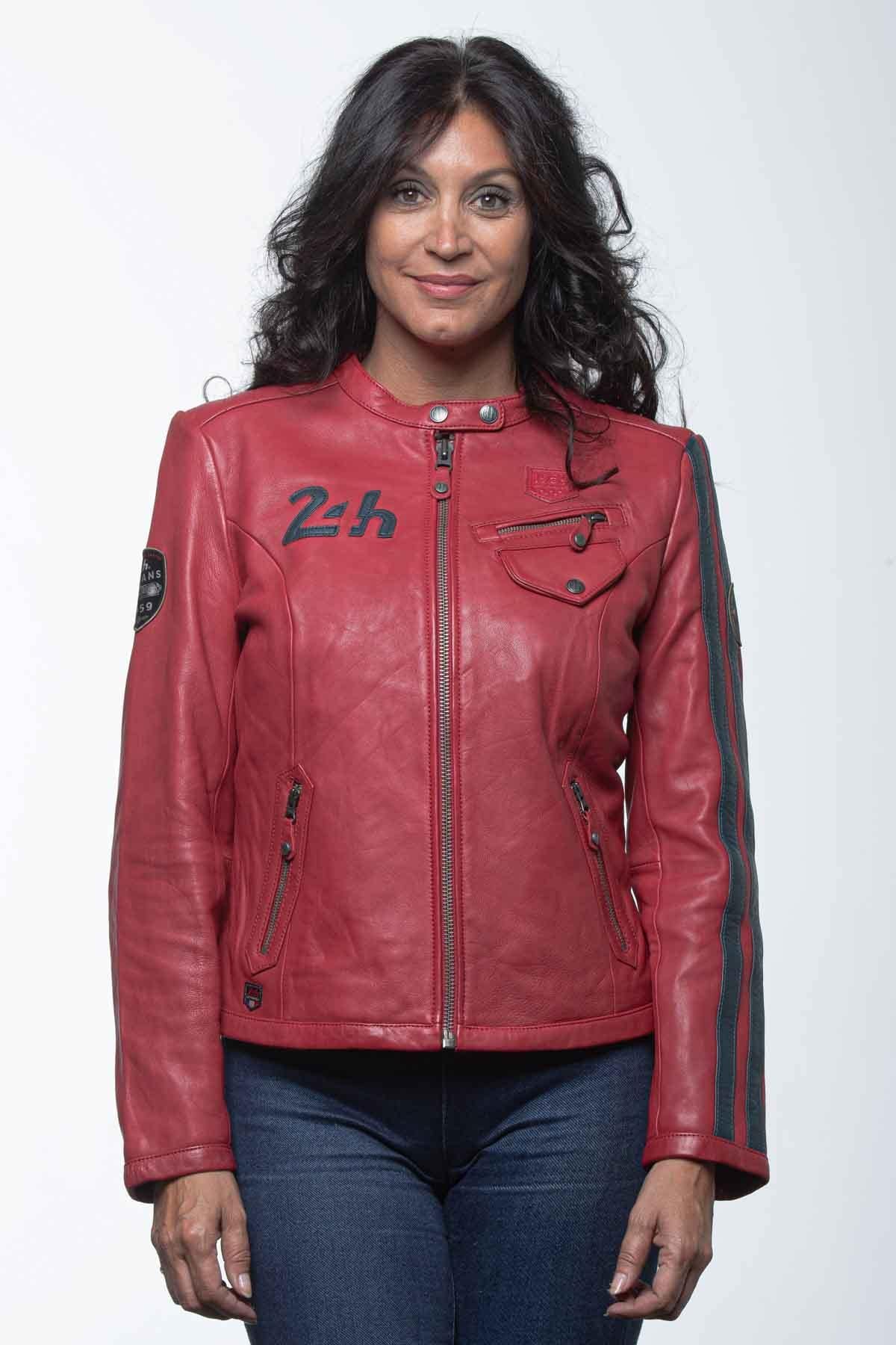 Giacche Donna 24h Le Mans RILEY4 RACING RED — vista 2
