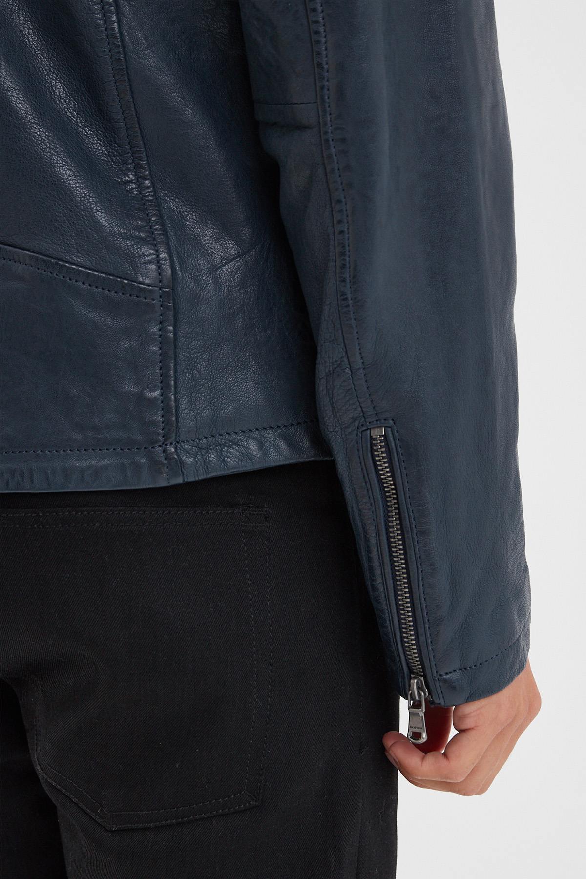 Giacche Uomo Daytona GAFINO LAMB VITA NAVY BLUE — vista 14