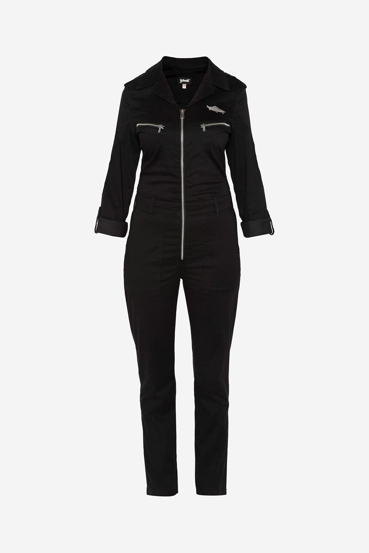 Falda/vestido Mujeres Schott TRJUMP21WX BLACK — vista 2