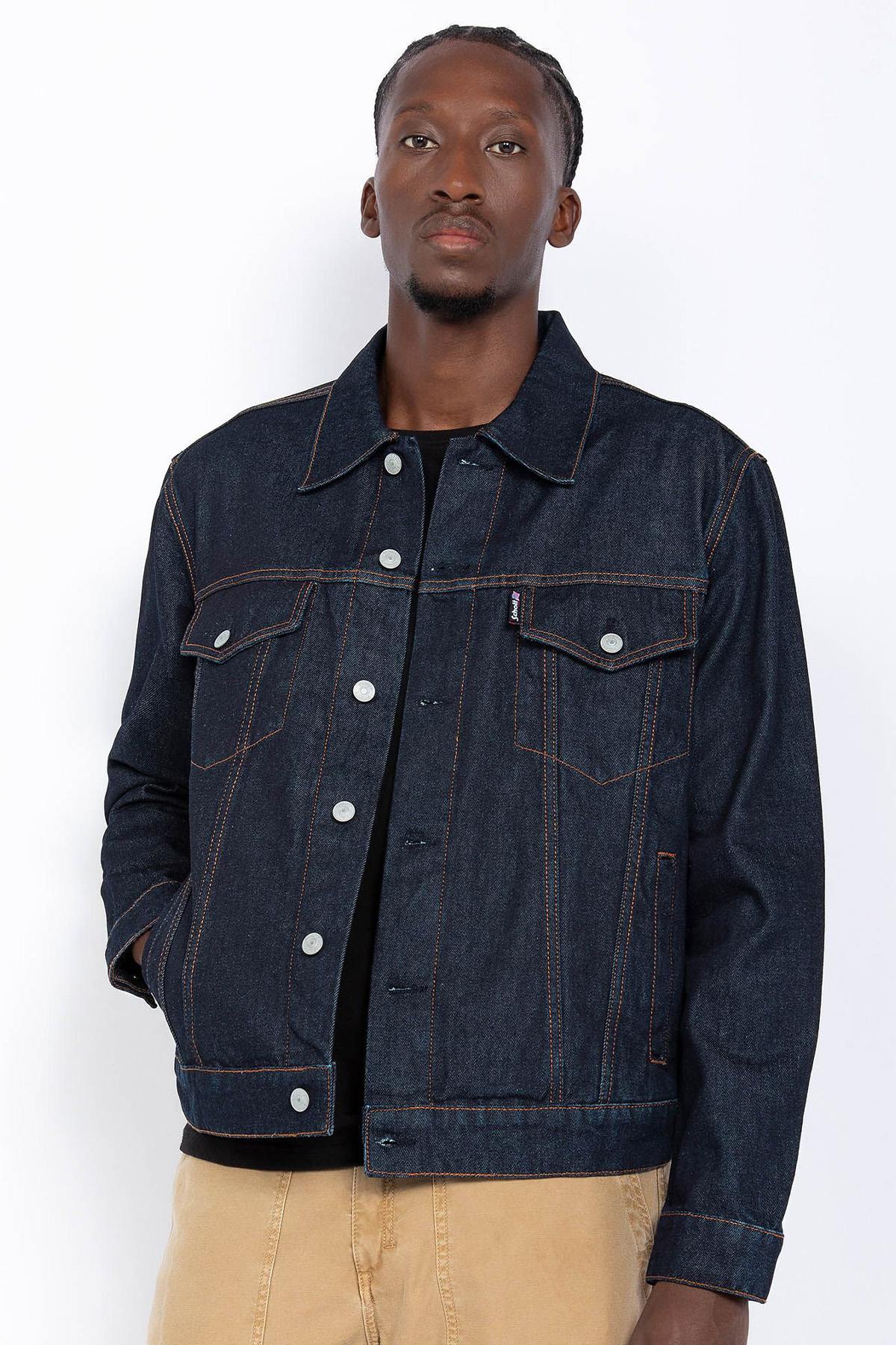 Herren Jacke Schott TRUCKS RAW — Ansicht 1